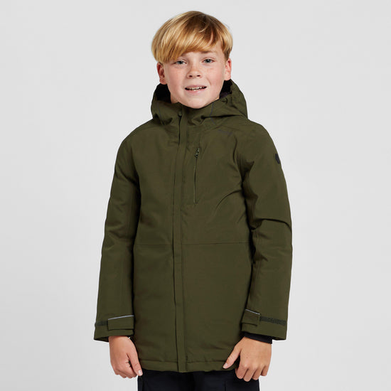 Kids Yewbank Waterproof Parka Khaki