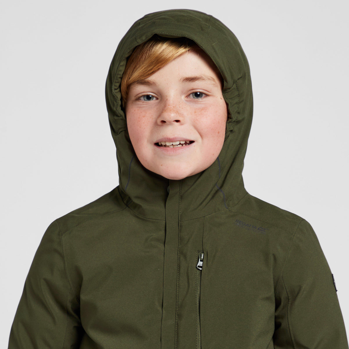 Kids Yewbank Waterproof Parka Khaki