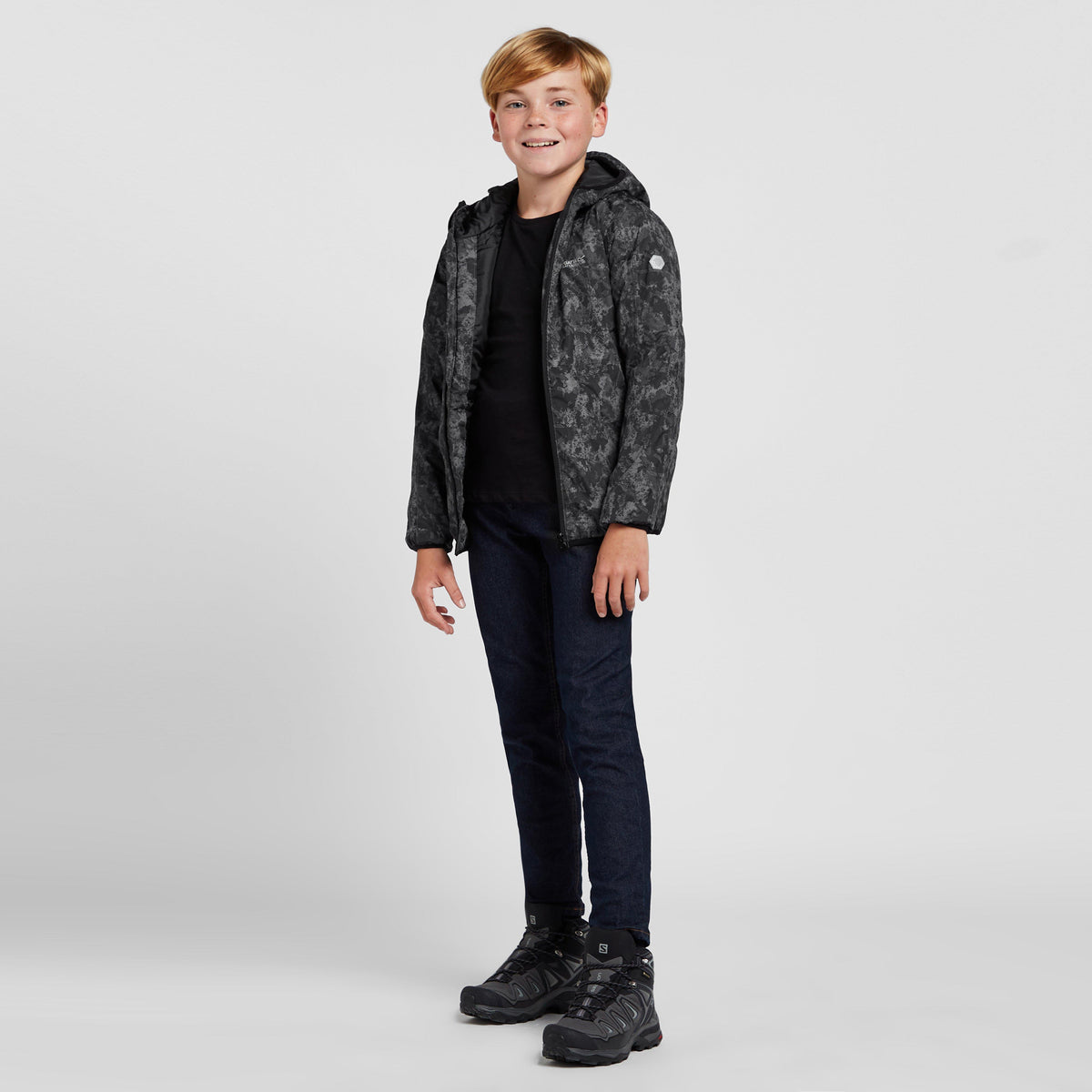 Kids Volcanics VI Jacket Camo