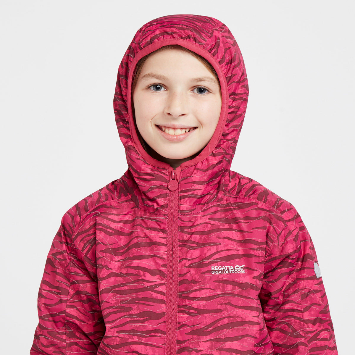Kids Volcanics VI Jacket Pink Camo