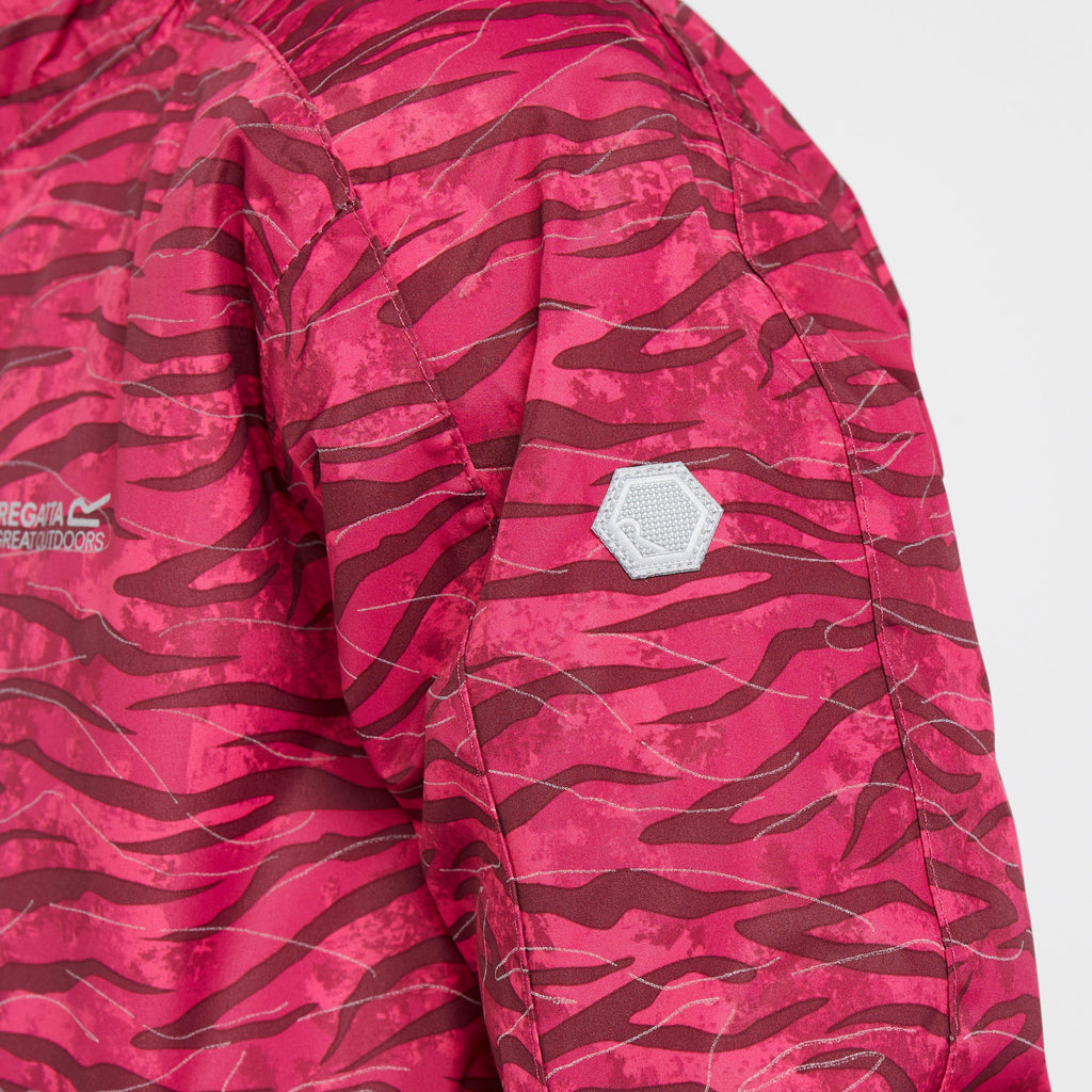 Kids Volcanics VI Jacket Pink Camo