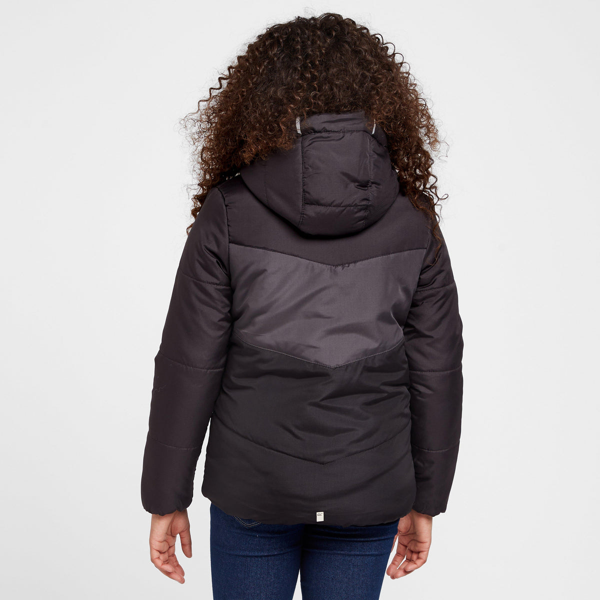 Kids Lofthouse VI Insulated Jacket Ash Dark Grey Black