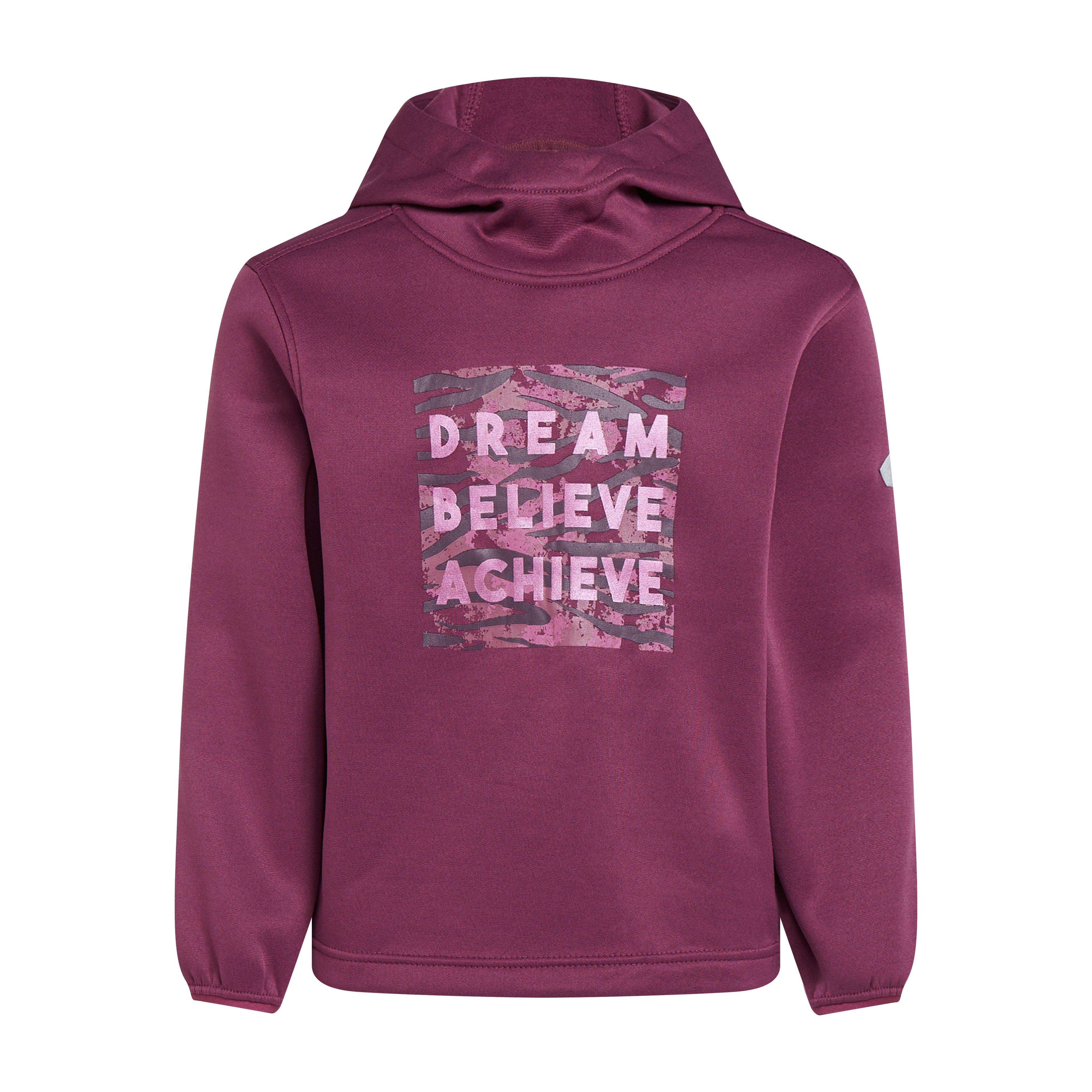 Kids Highton Extol Printed Hoodie Amaranth Haze