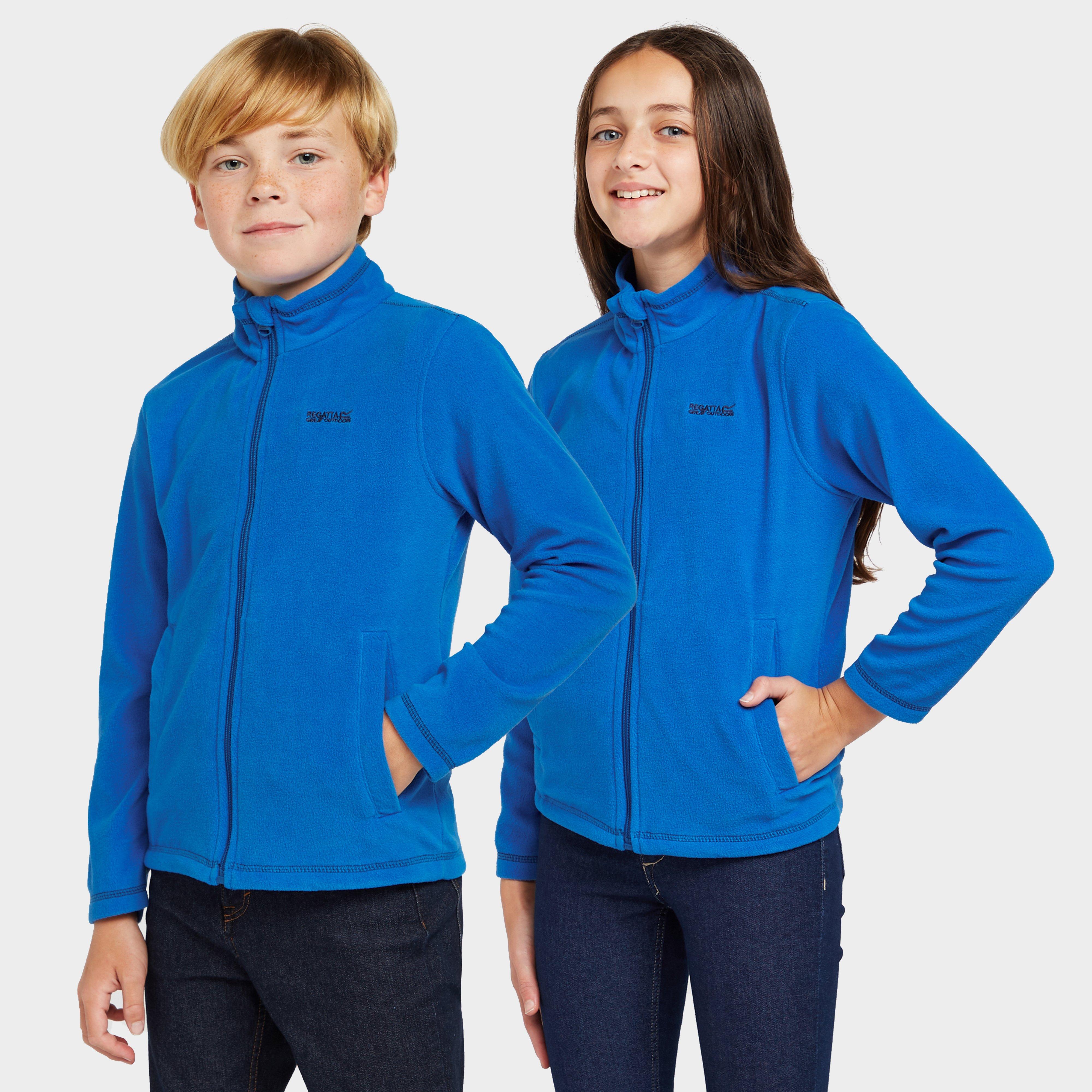Kids King II Full Zip Fleece Blue