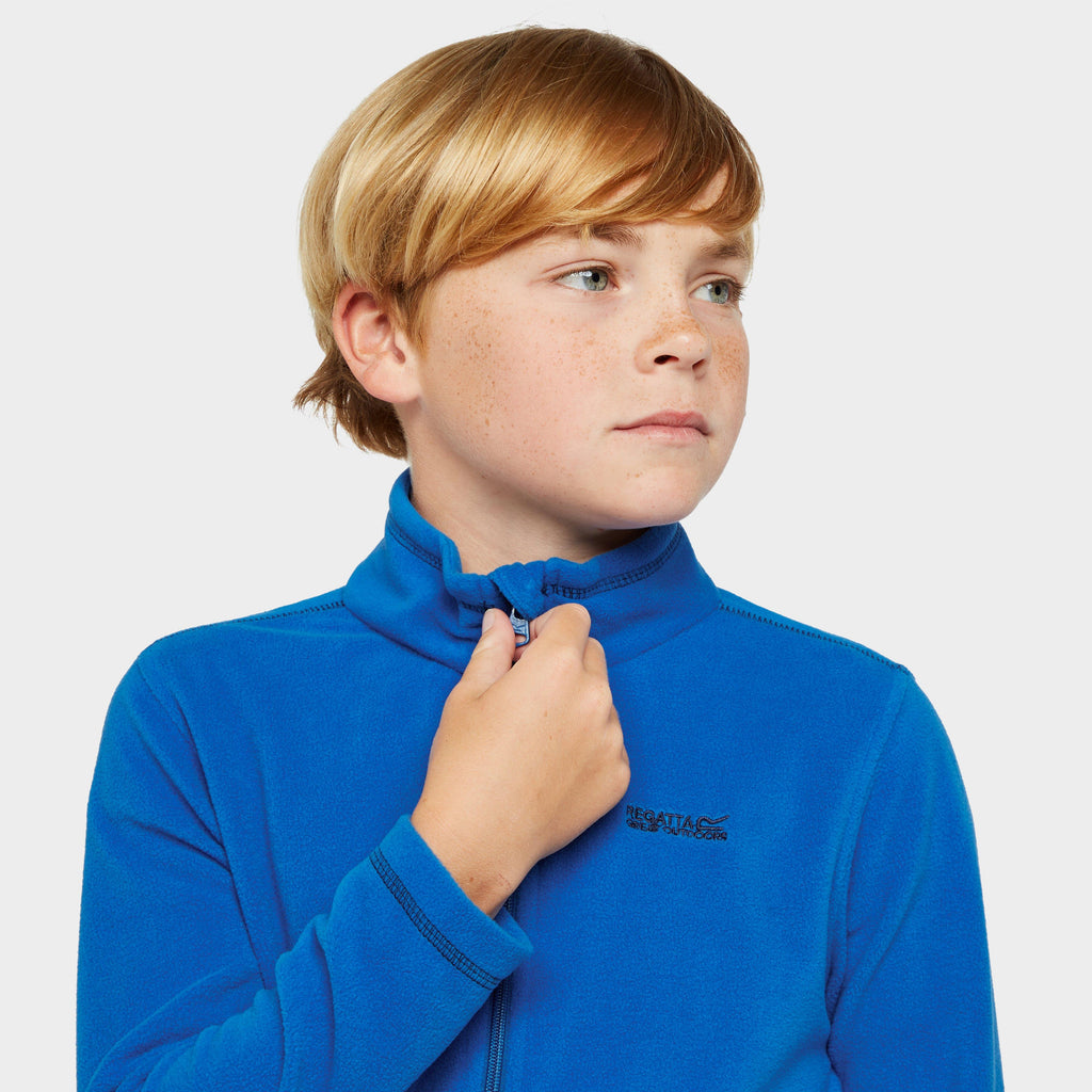 Kids King II Full Zip Fleece Blue