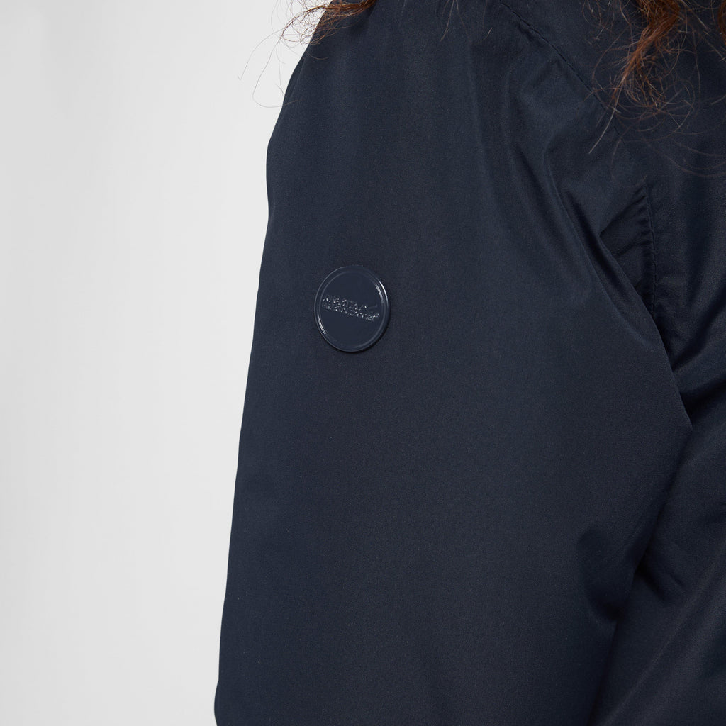 Kids Adelyn Waterproof Parka Jacket Navy