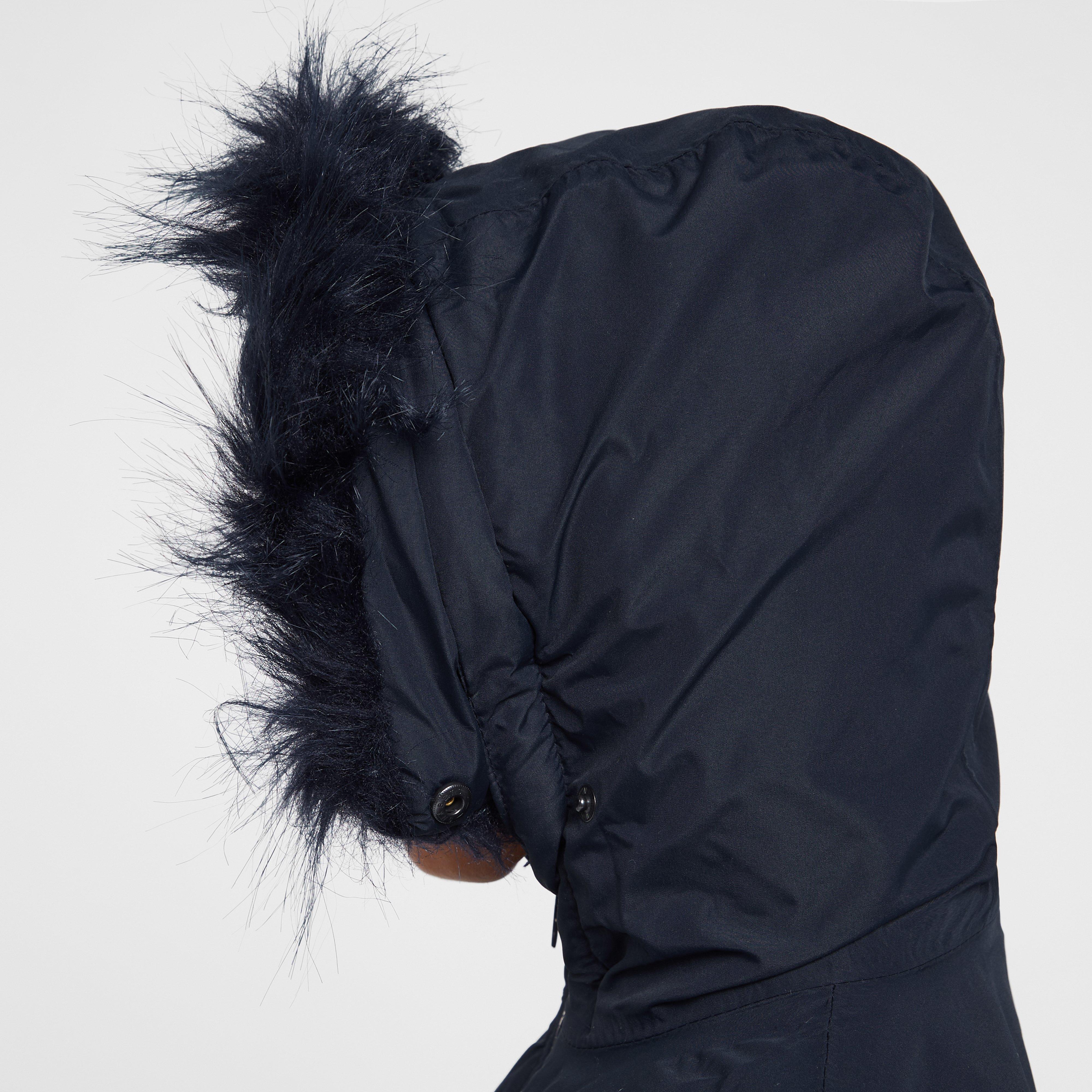 Kids Adelyn Waterproof Parka Jacket Navy