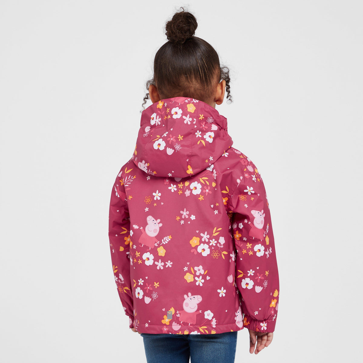 Kids Peppa Padded Muddy Puddle Jacket Pink