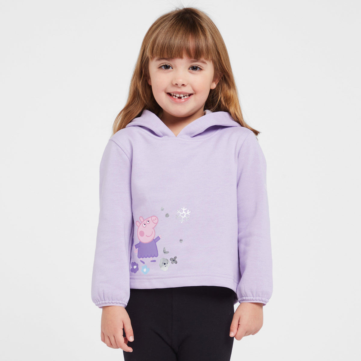 Kids Peppa Pig Hoody Lilac