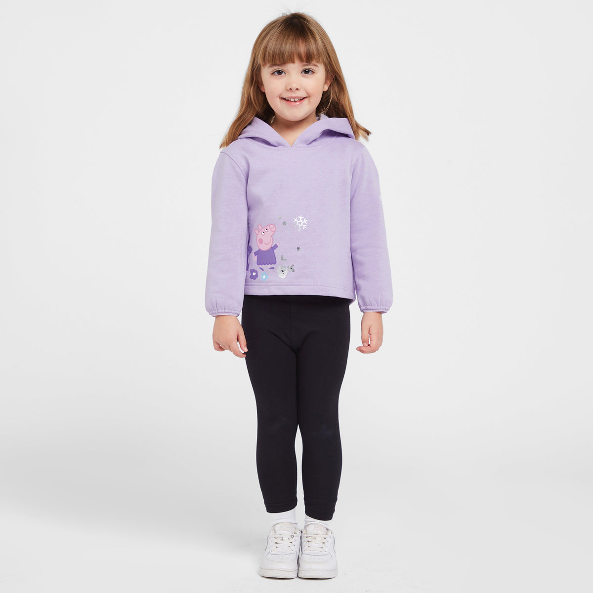Kids Peppa Pig Hoody Lilac