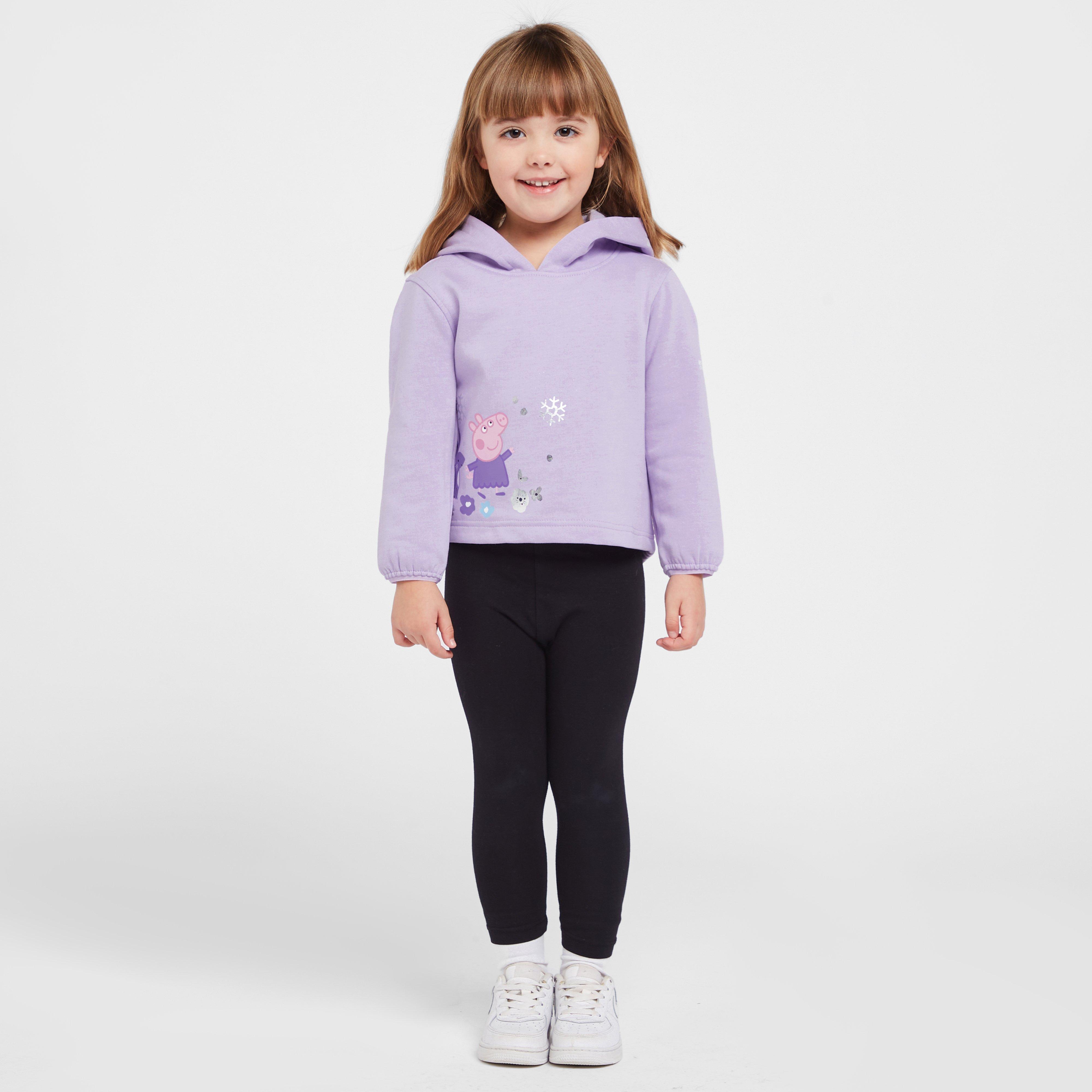 Kids Peppa Pig Hoody Lilac