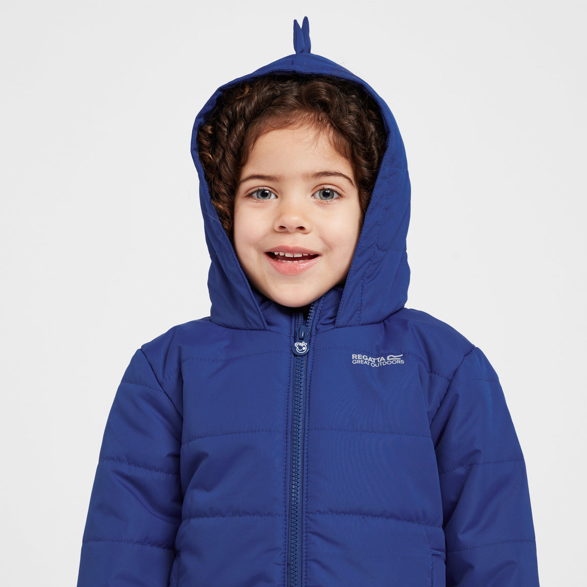 Kids Peppa Padded Jacket Space Blue