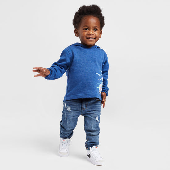 Kids Peppa Pig Hoody Navy