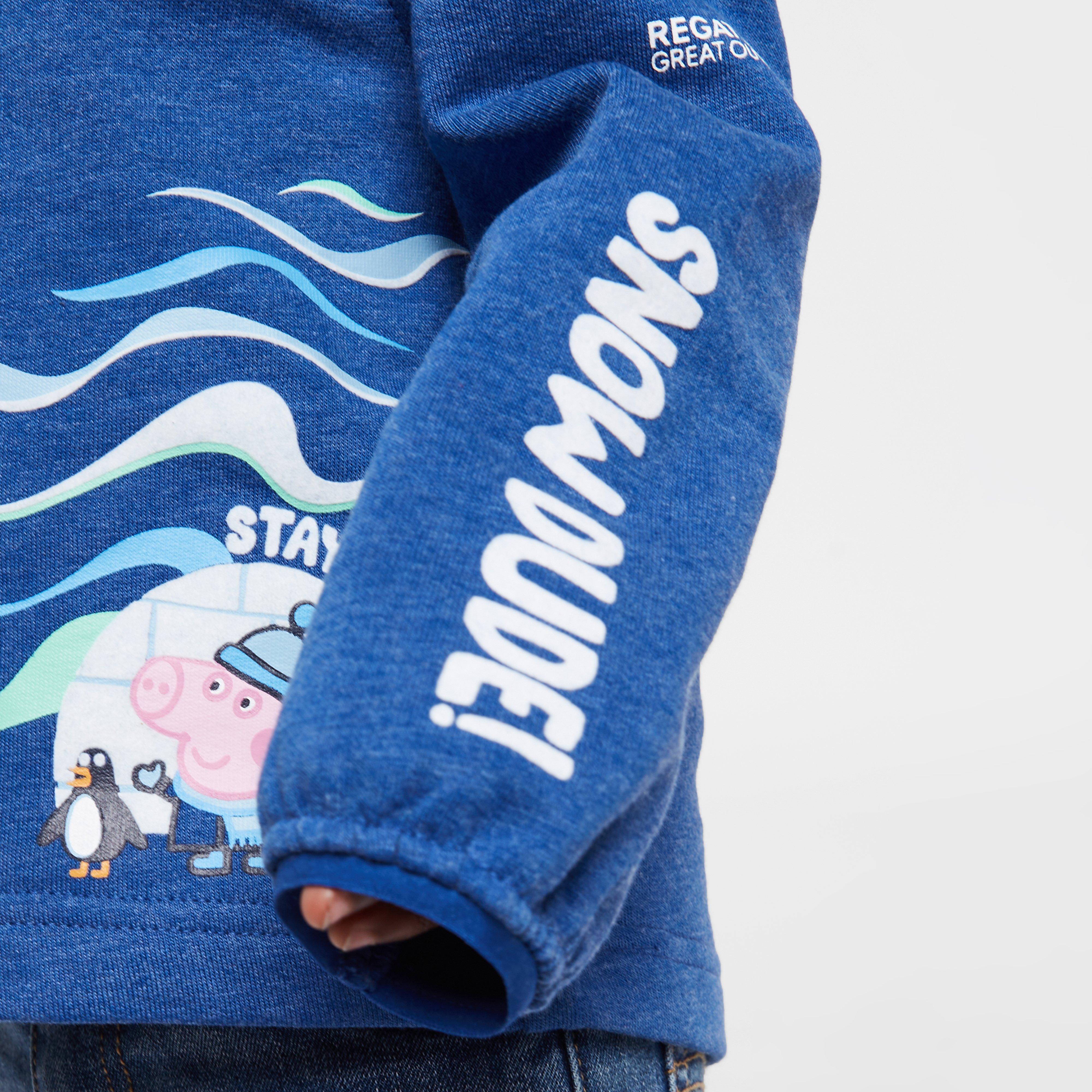 Kids Peppa Pig Hoody Navy
