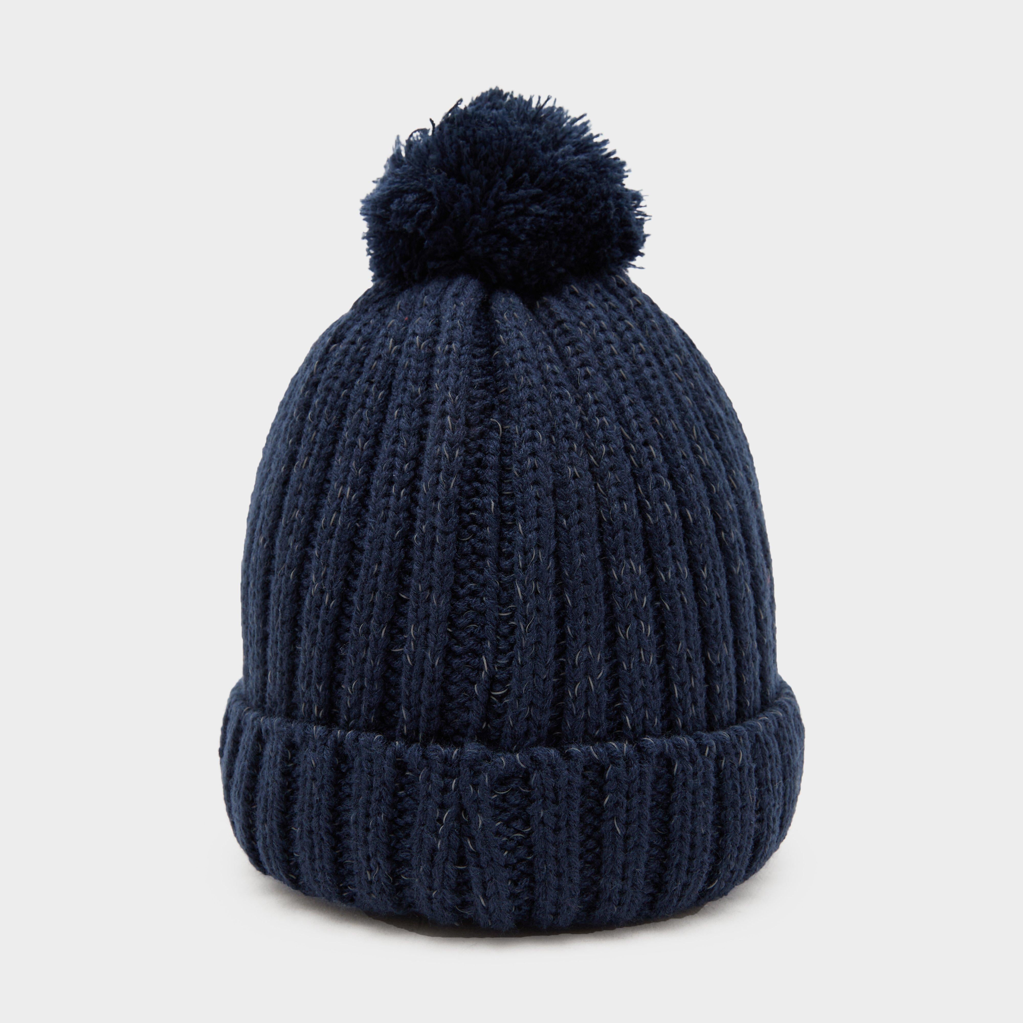 Kids Luminosity III Reflective Bobble Hat Navy