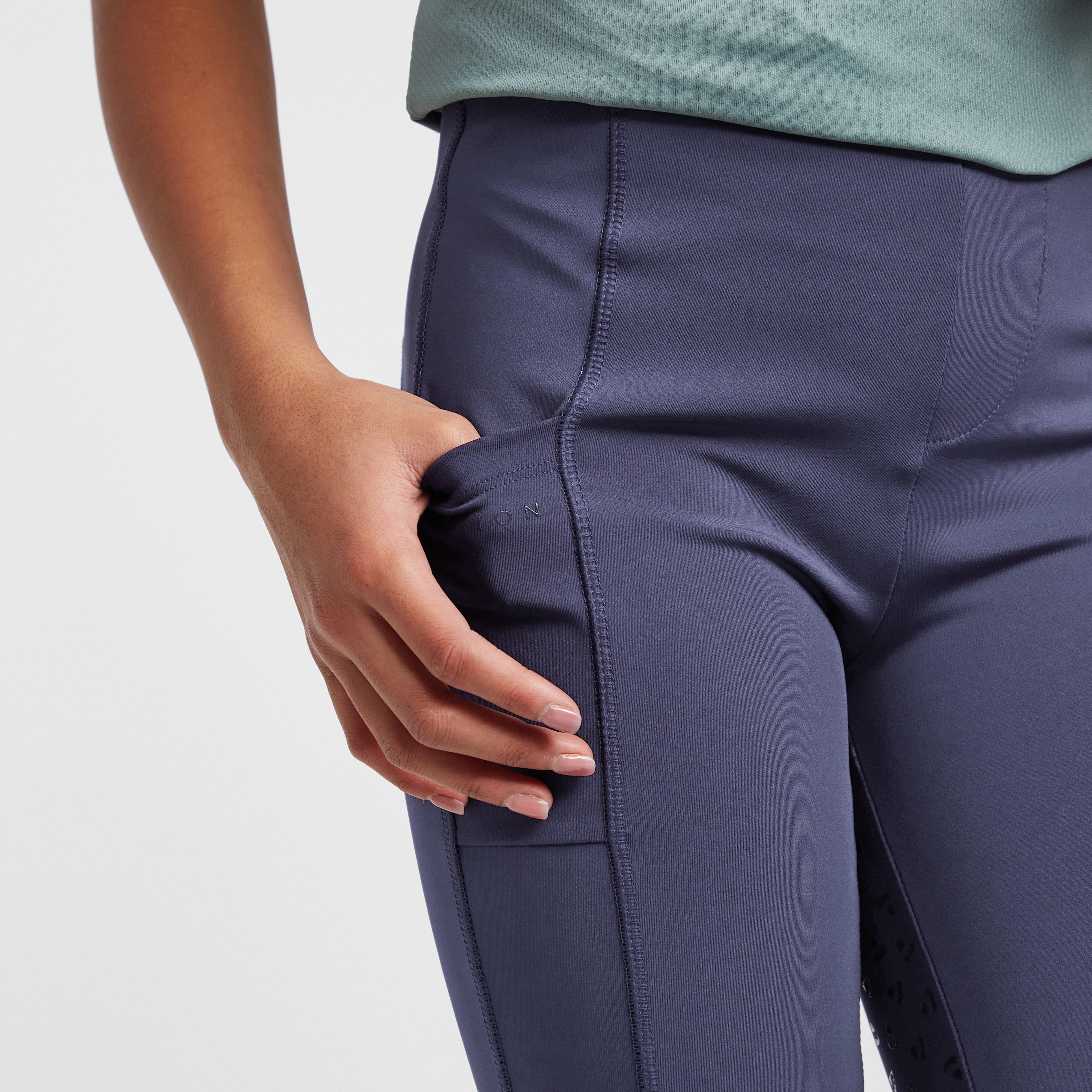 Kids Hudson Riding Tights Navy