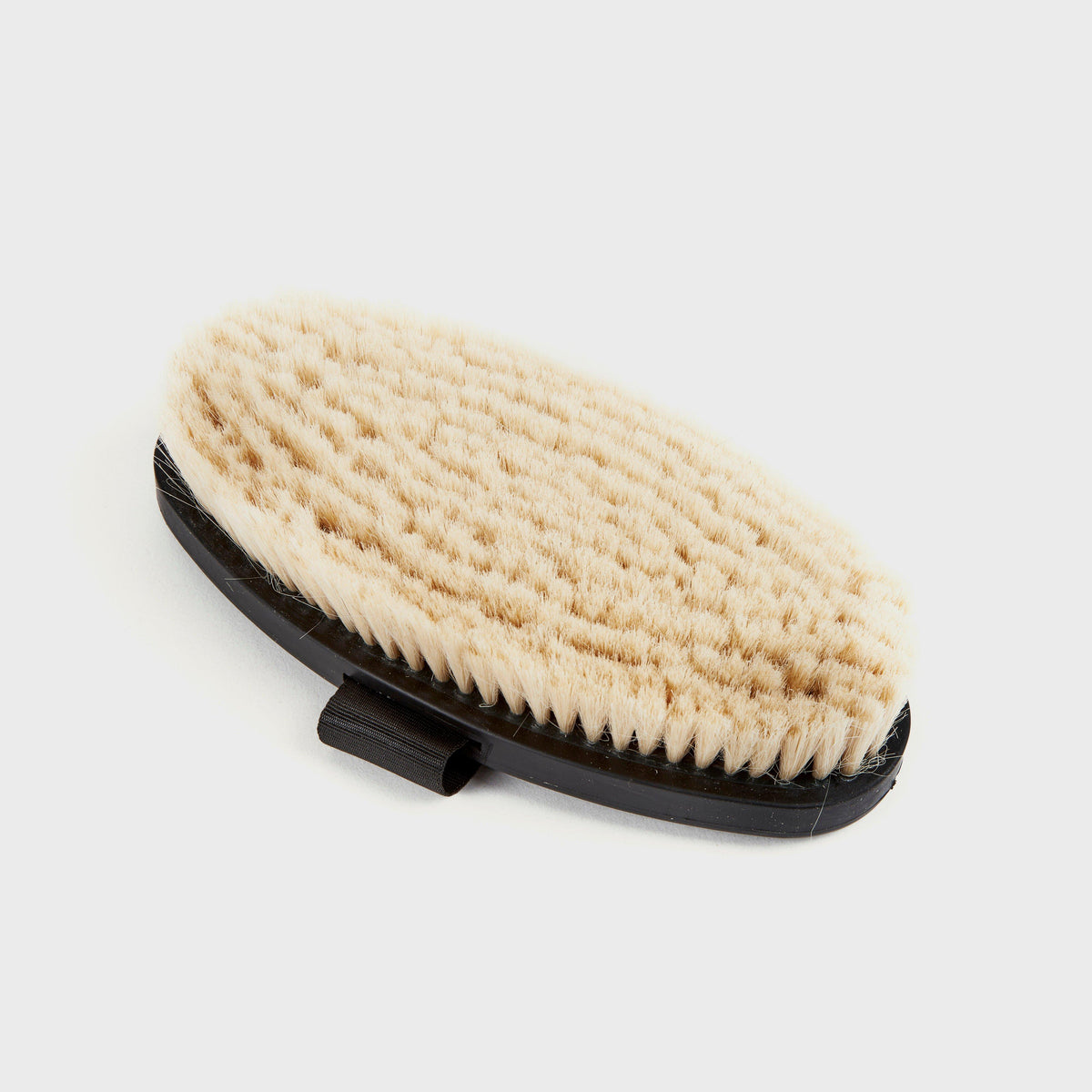 Body Brush with Goat Hair Green