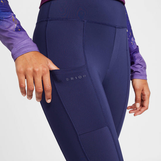 Womens Hudson Riding Tights Navy