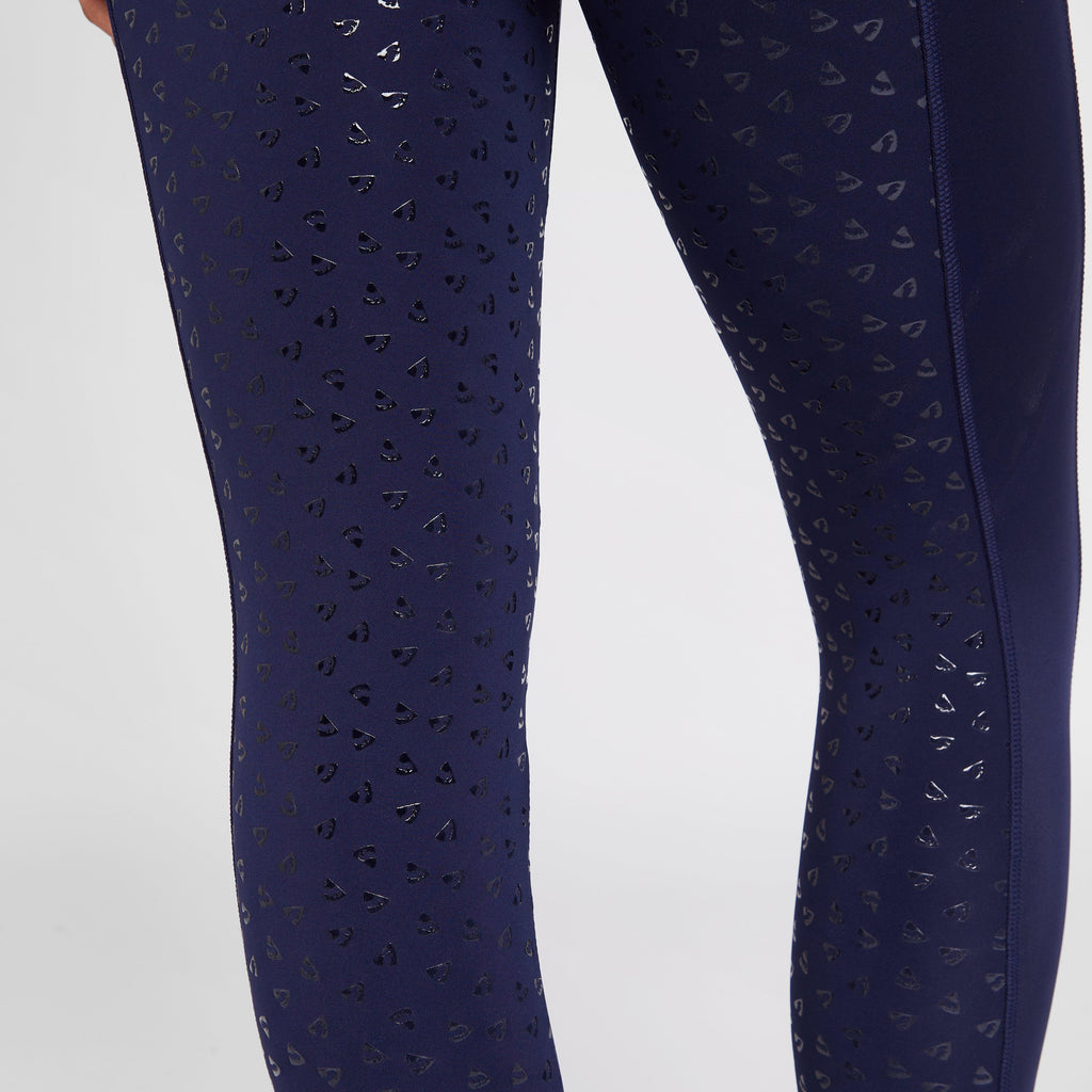 Womens Hudson Riding Tights Navy