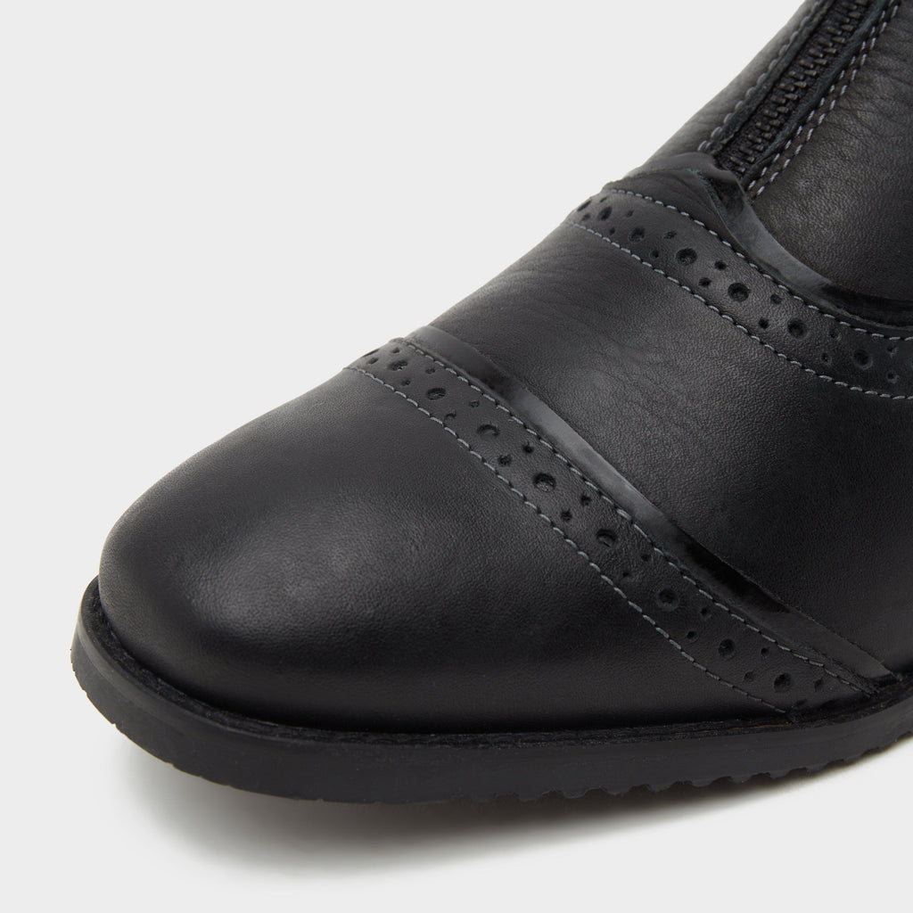 Womens Martina Paddock Boots Black