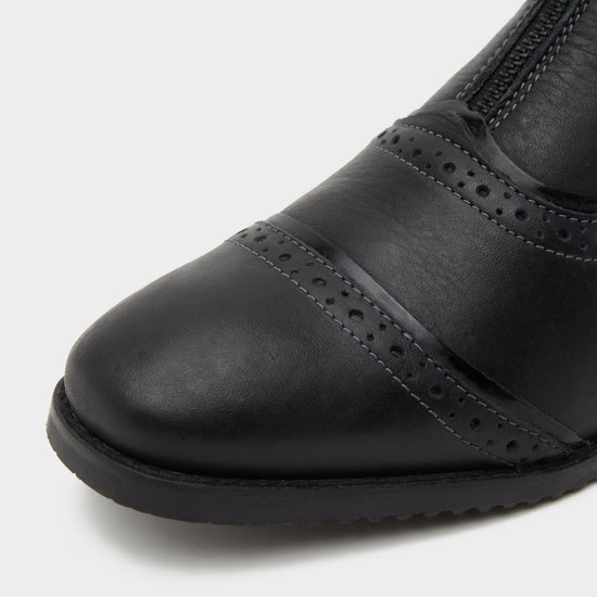 Womens Martina Paddock Boots Black