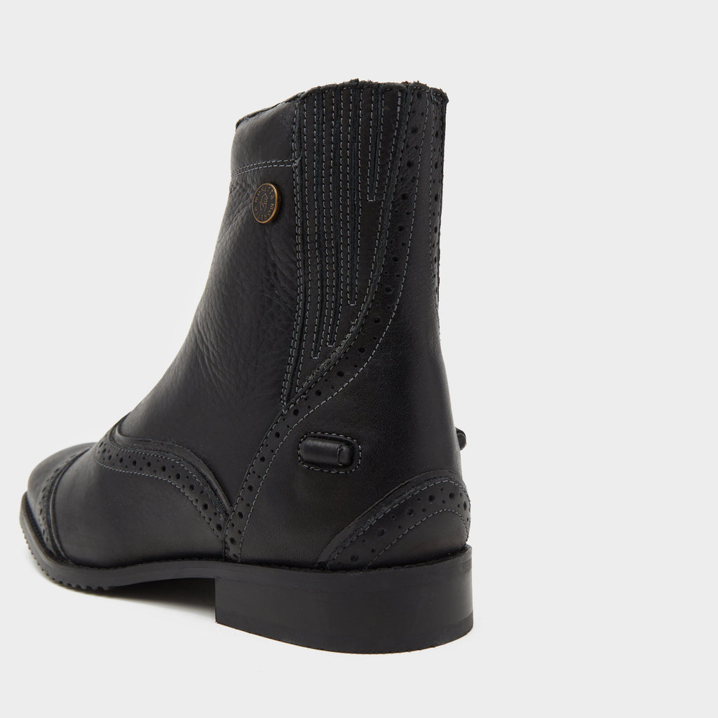 Womens Martina Paddock Boots Black