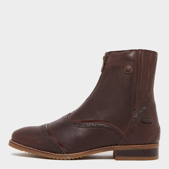 Womens Martina Paddock Boots Brown