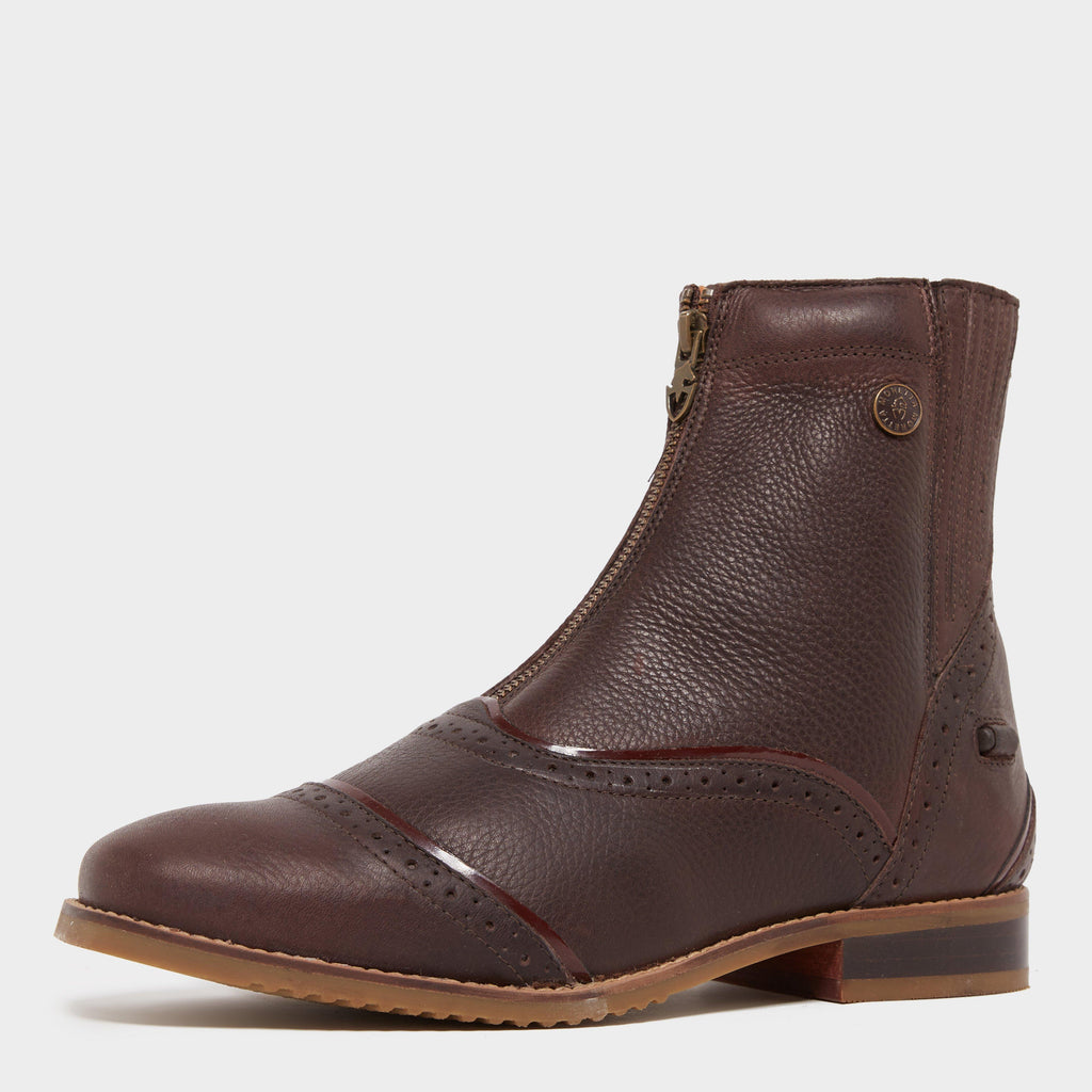 Womens Martina Paddock Boots Brown