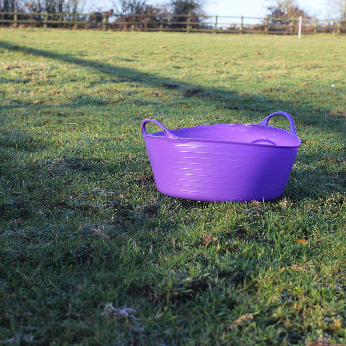 Flexible Shallow Bucket Purple