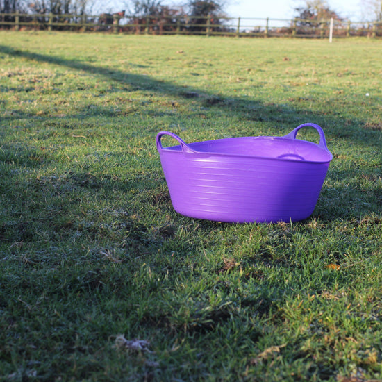 Flexible Shallow Bucket Purple