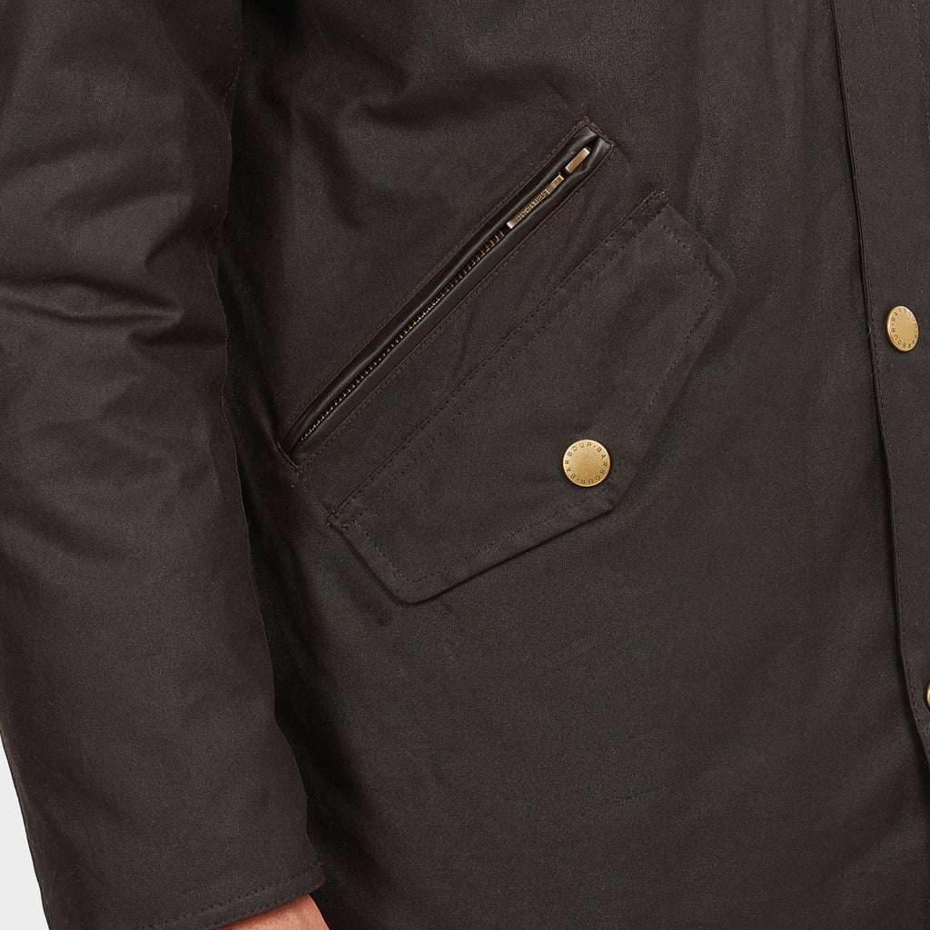 Mens Prestbury Wax Jacket Rustic