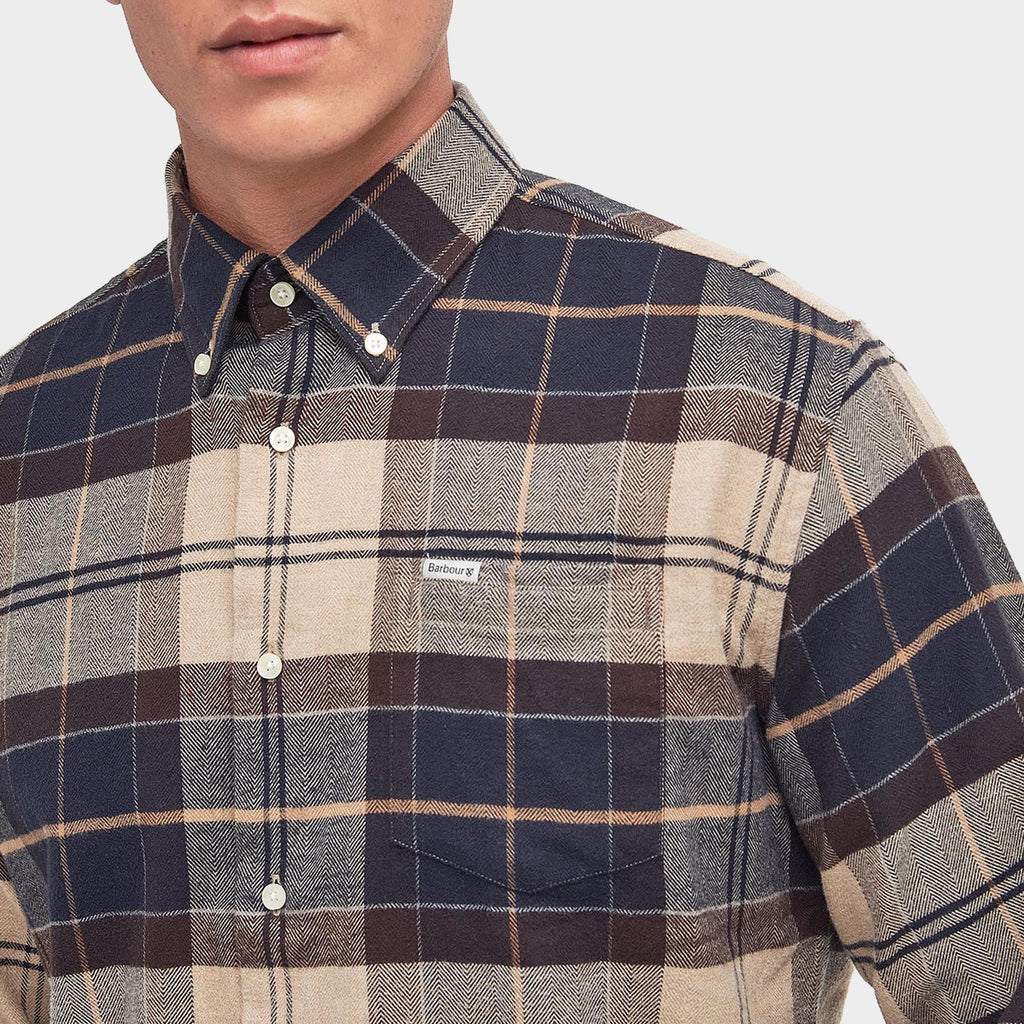 Mens Hogside Regular Tartan Shirt Classic Tartan