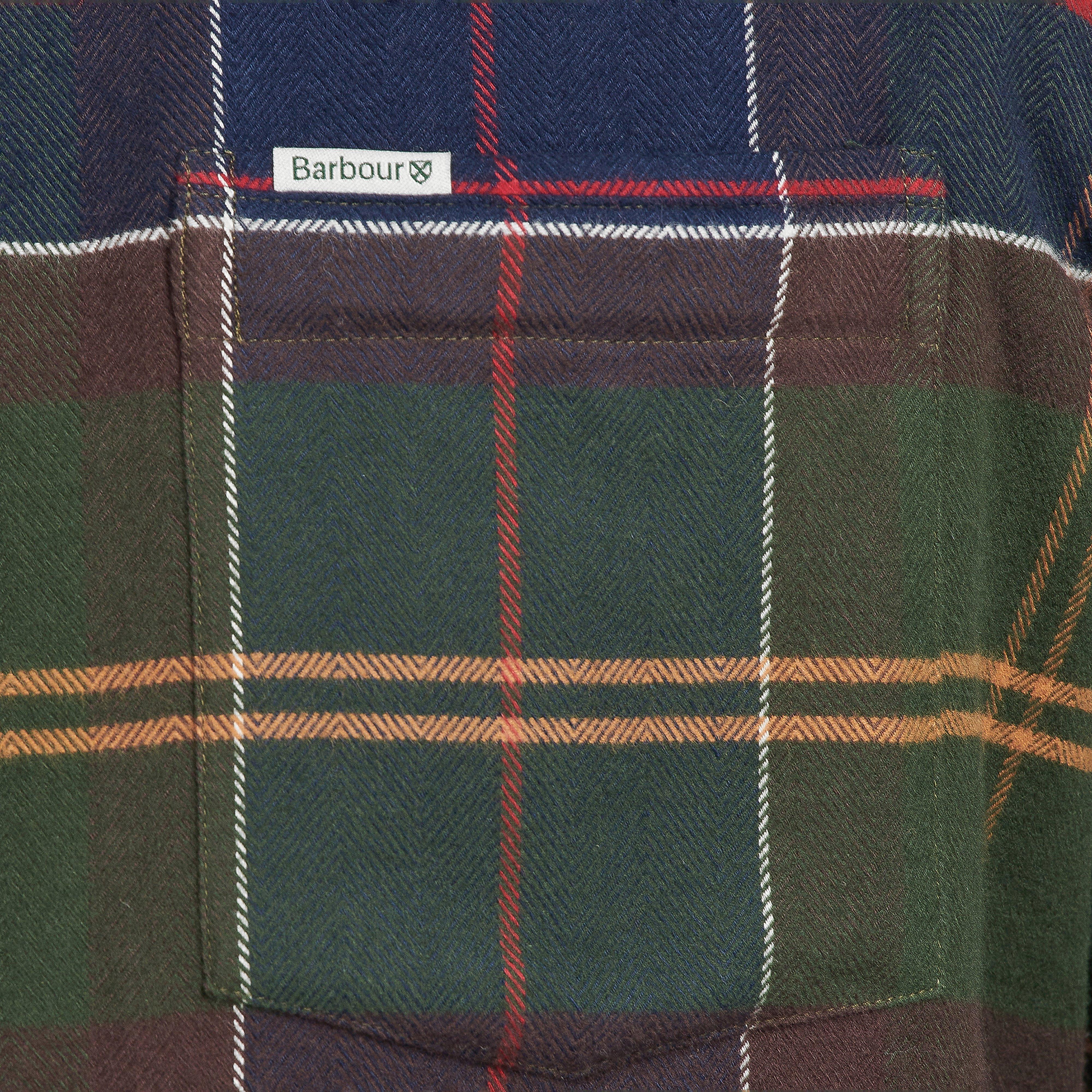 Mens Hogside Regular Tartan Shirt Classic Tartan