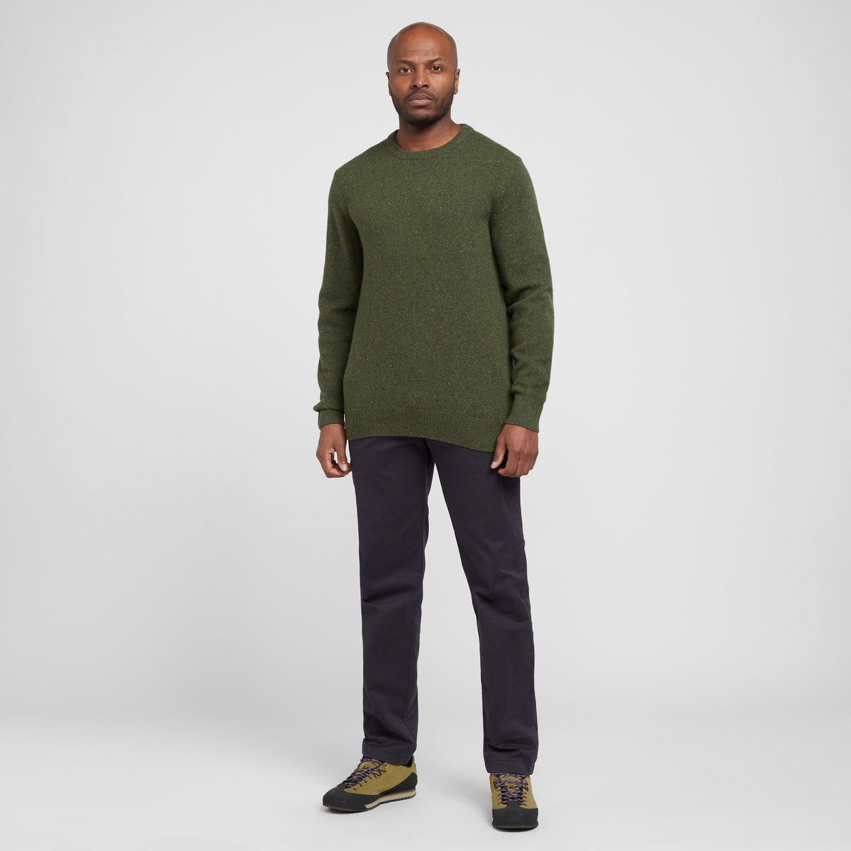 Mens Tisbury Crew Neck Sweater Forest