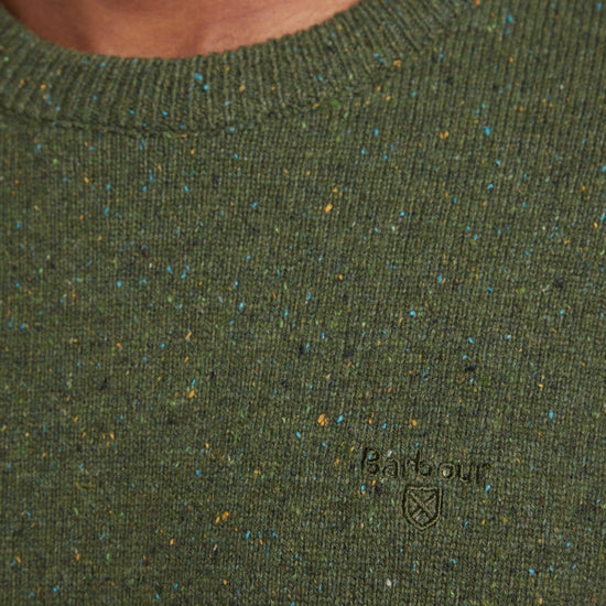 Mens Tisbury Crew Neck Sweater Forest