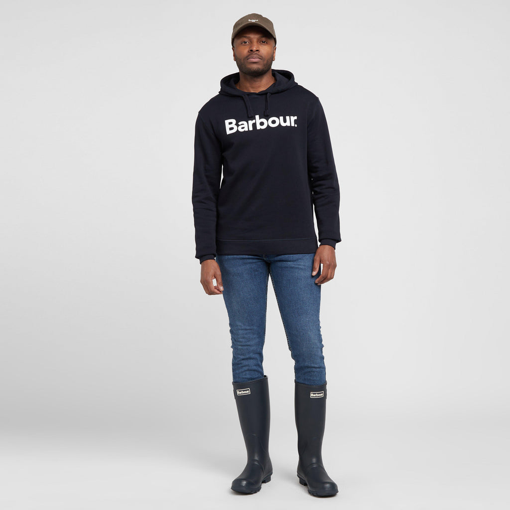 Mens Logo Hoodie Navy