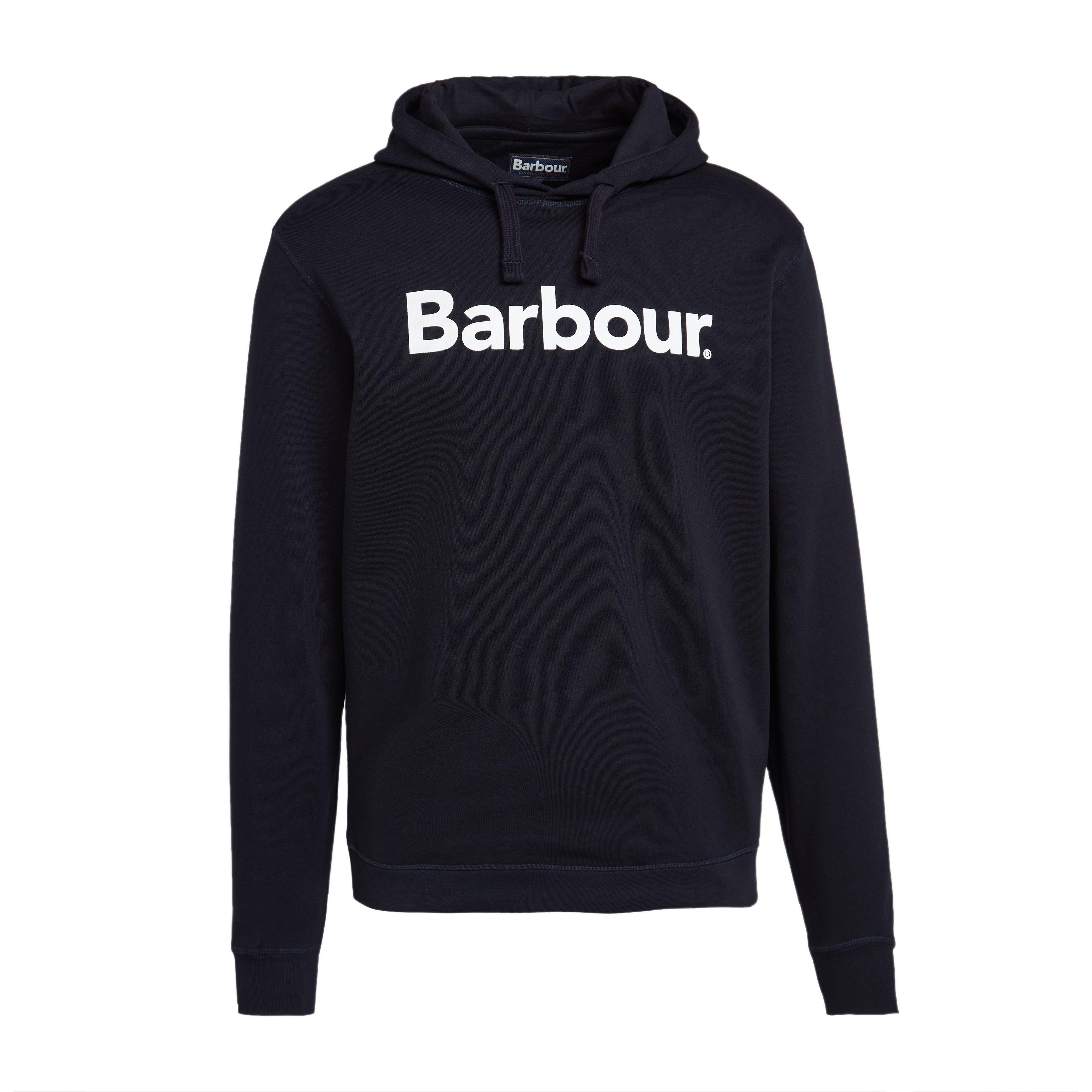 Mens Logo Hoodie Navy
