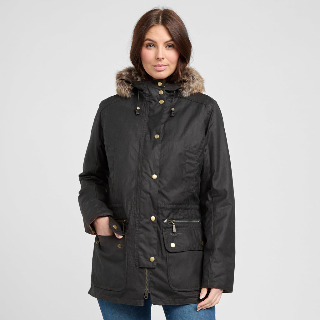 Womens Kelsall Wax Parka Rustic