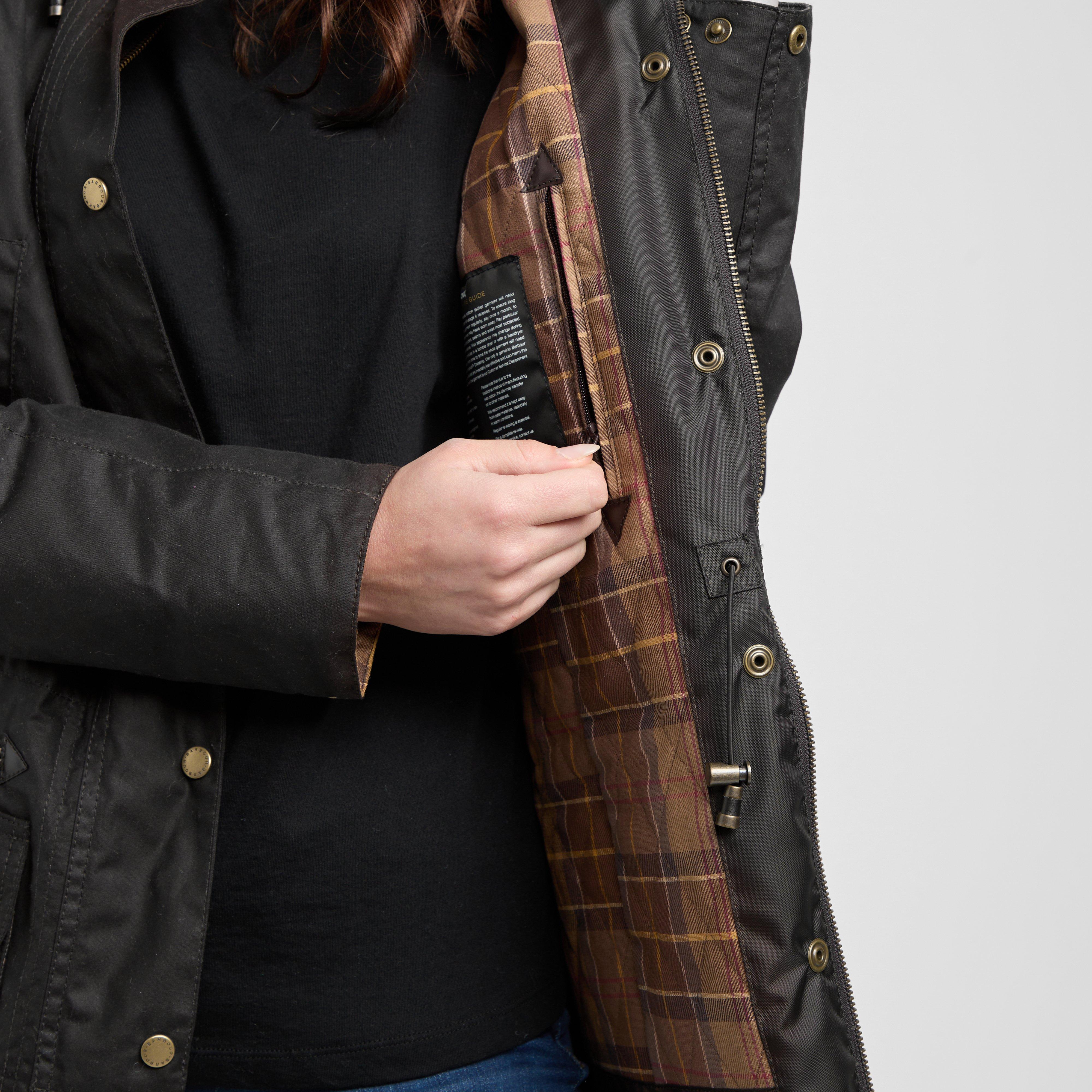 Womens Kelsall Wax Parka Rustic