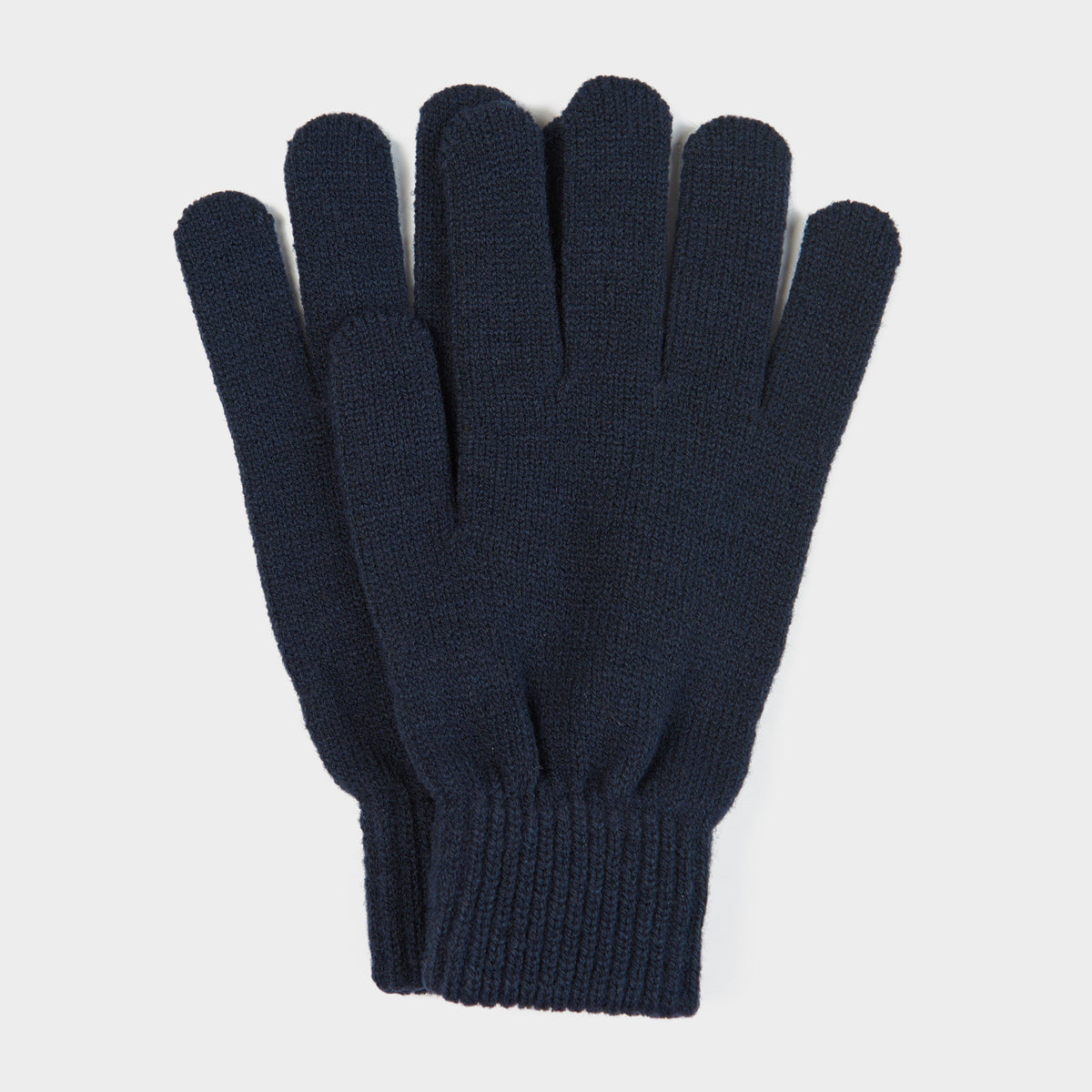 Mens Scarf & Glove Gift Set Navy