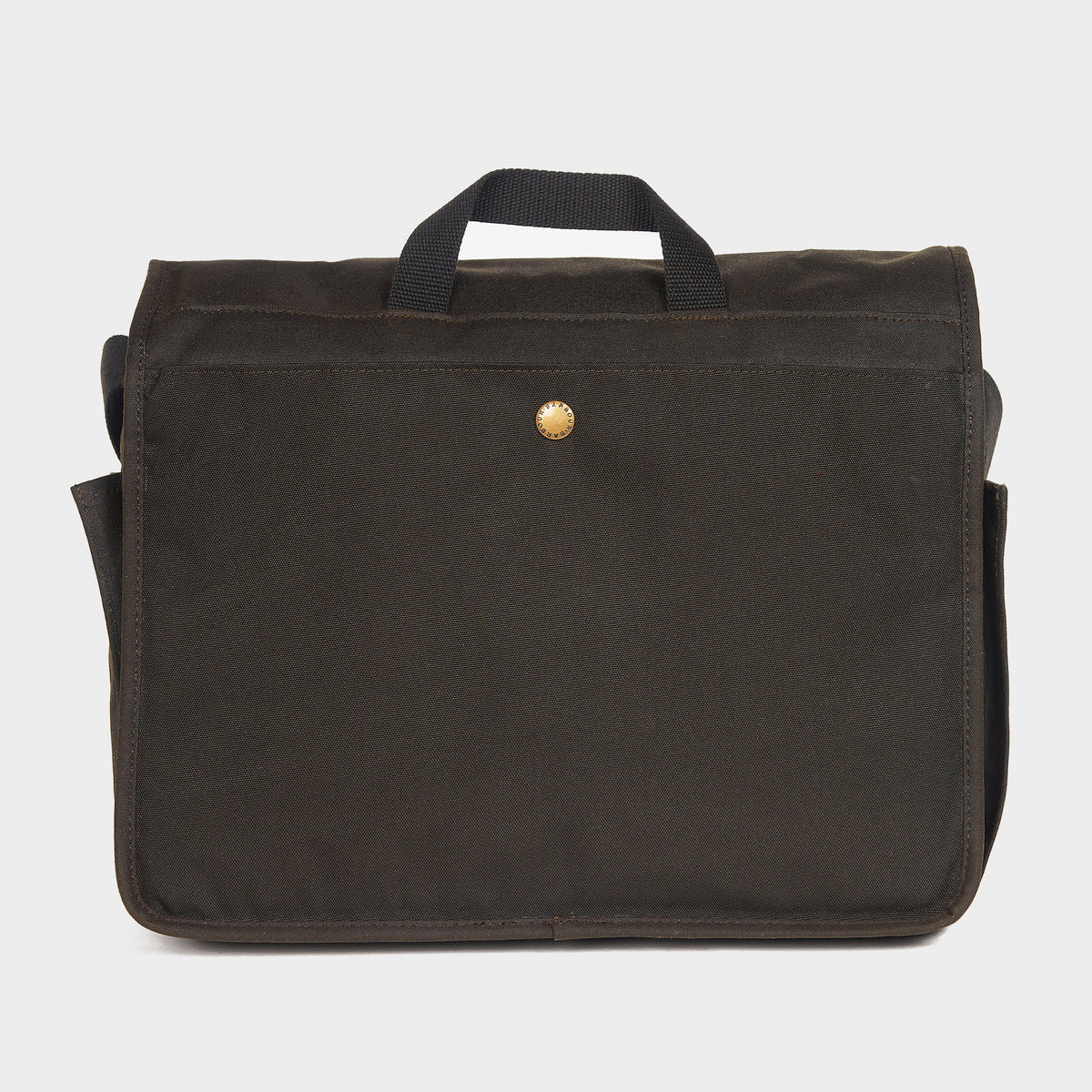 Essential Wax Messenger Bag Olive
