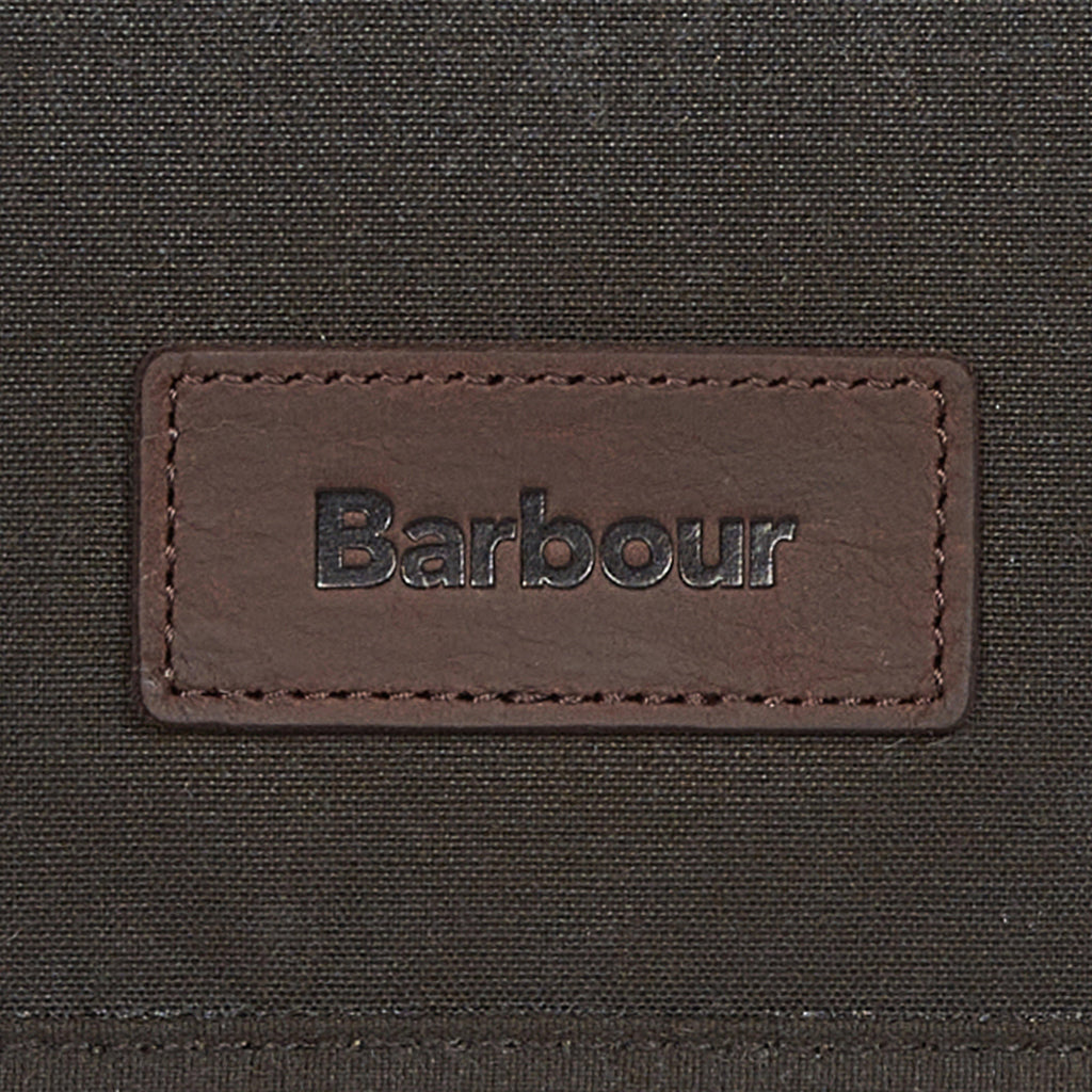 Essential Wax Messenger Bag Olive