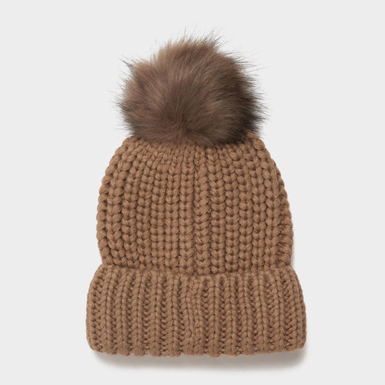 Womens Saltburn Beanie Hat Mink