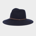 Womens Tack Fedora Navy
