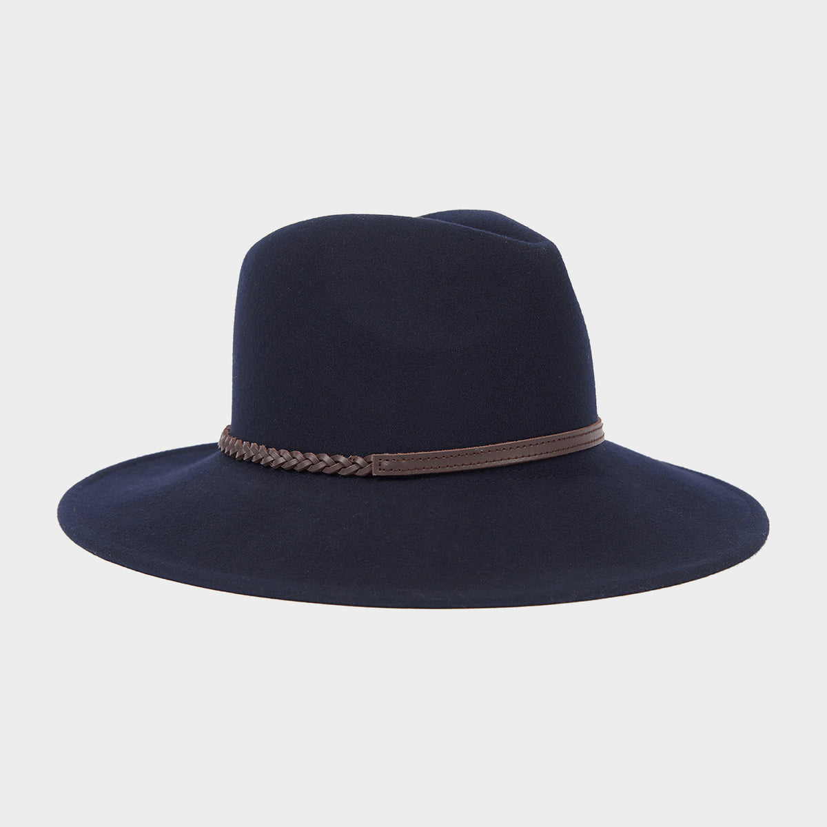 Womens Tack Fedora Navy