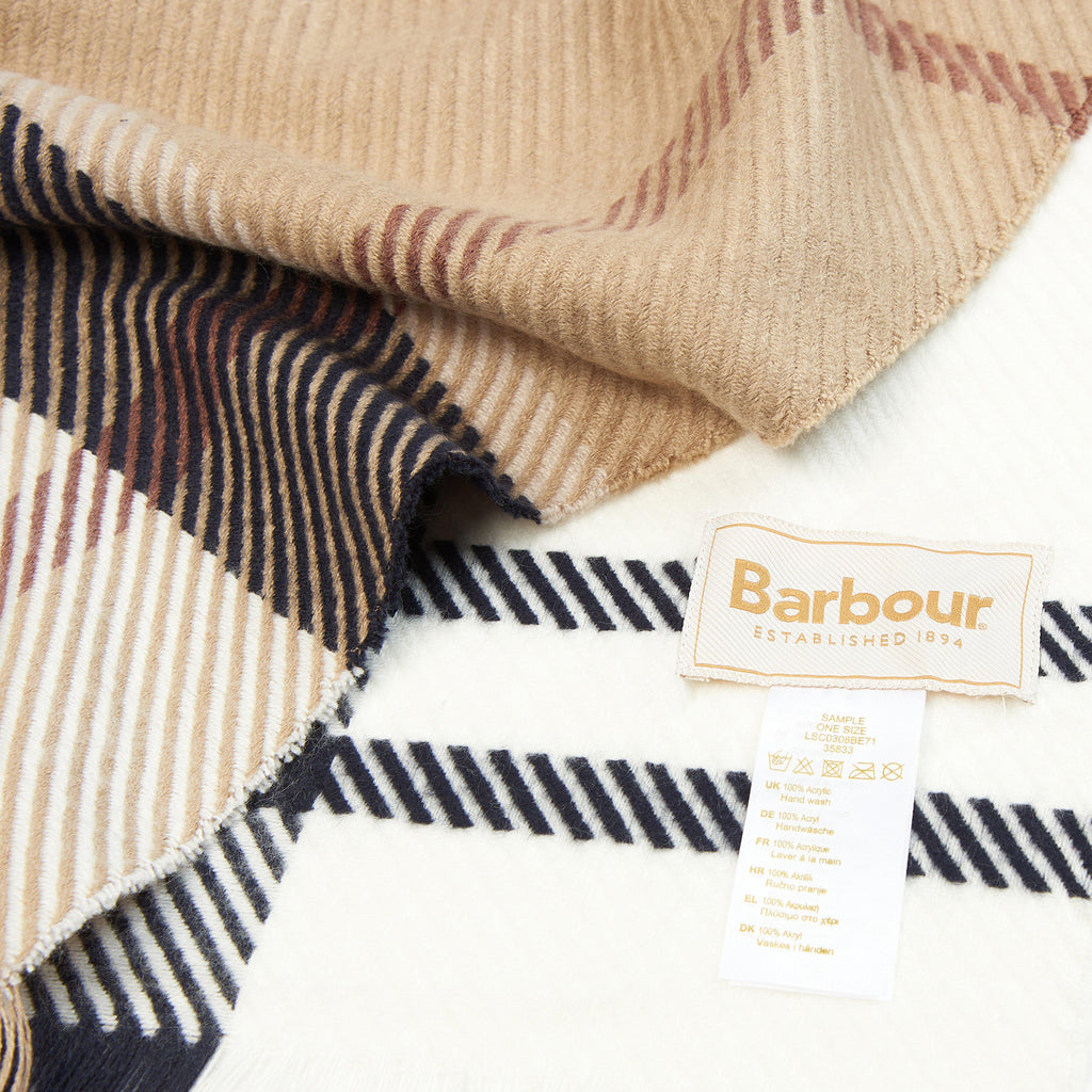 Adults Blair Tartan Scarf Rosewood