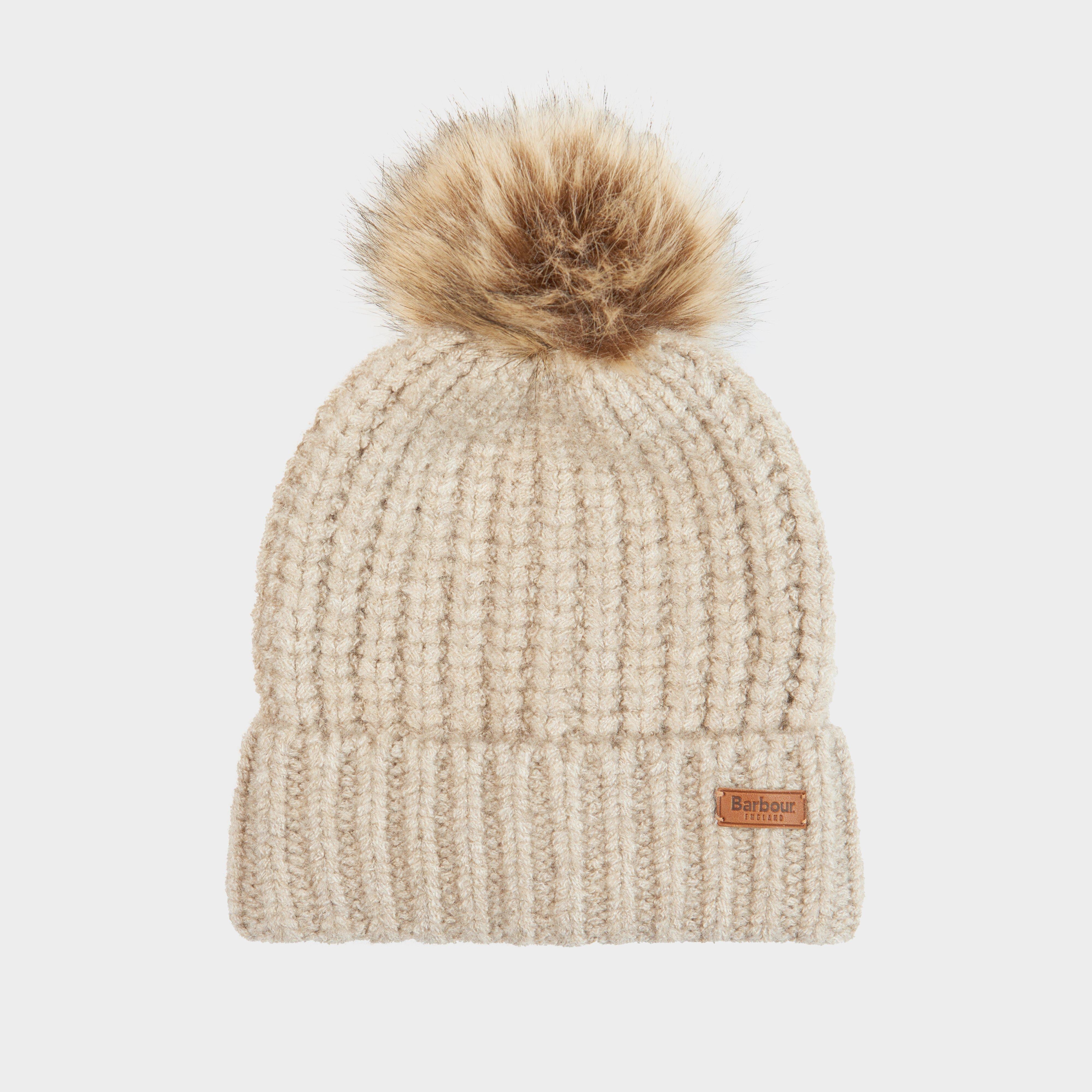 Womens Saltburn Beanie & Tartan Scarf Set Rosewood