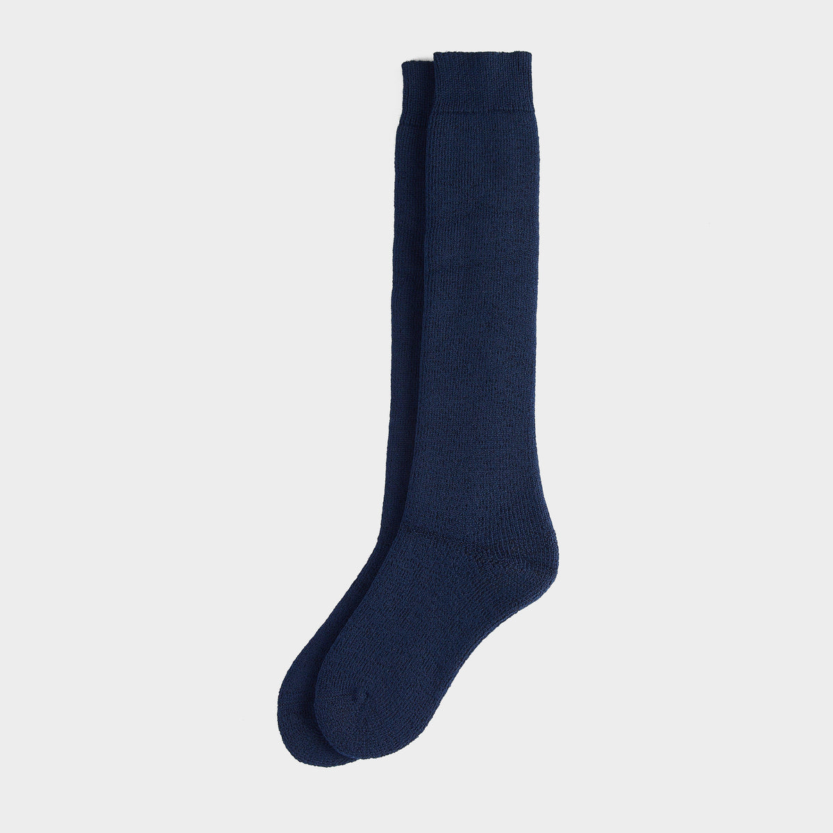Womens Knee Length Wellington Socks Navy