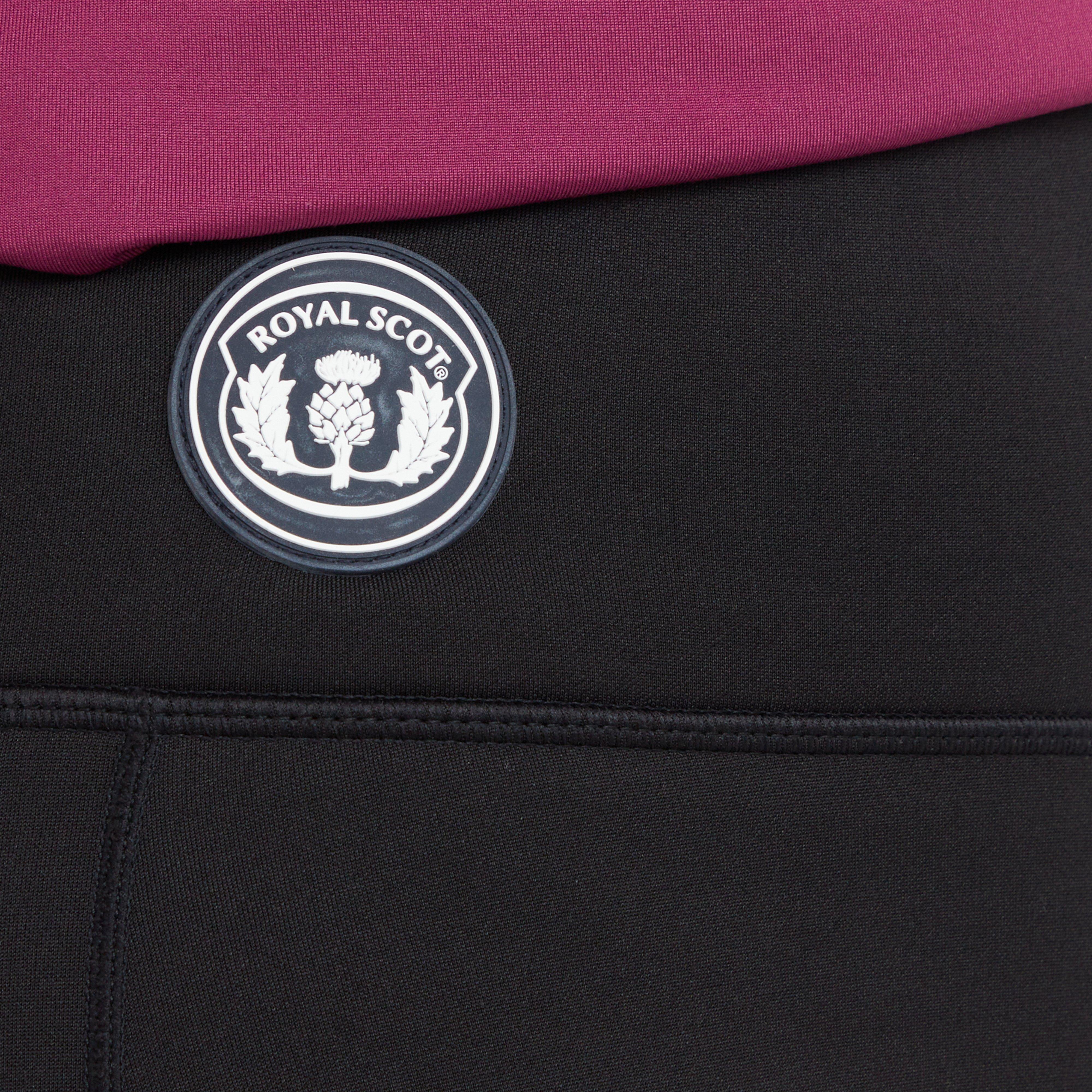 Womens Harper Knee Patch Winter Riding Tights Black