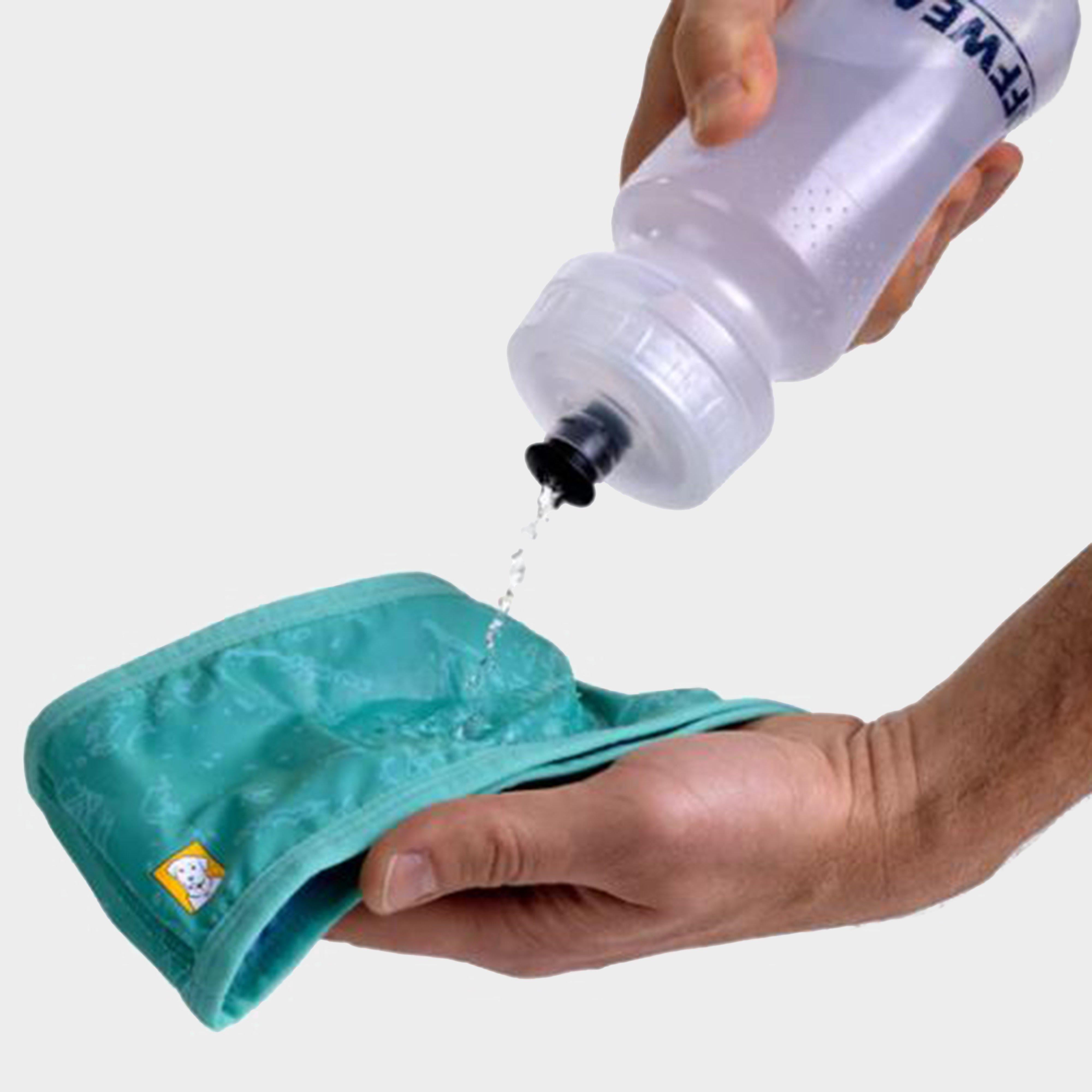 Swamp Cooler Cooling Neck Gaiter Aurora Teal/ Heliotrope Purple